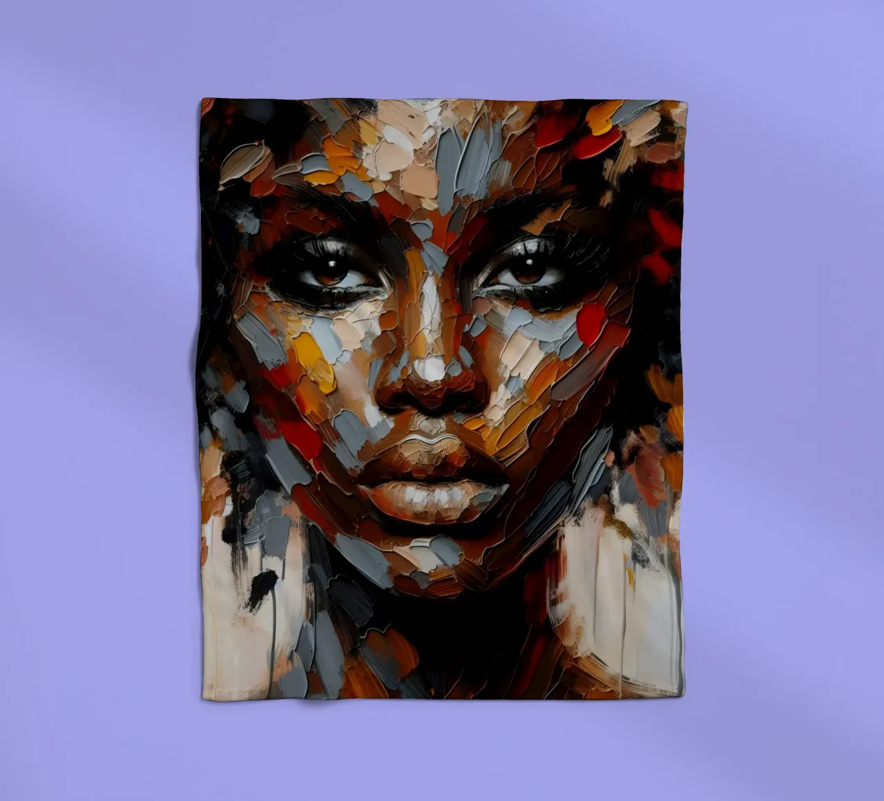 CREATIVE MIND fleecedeken van ARTOMATIC