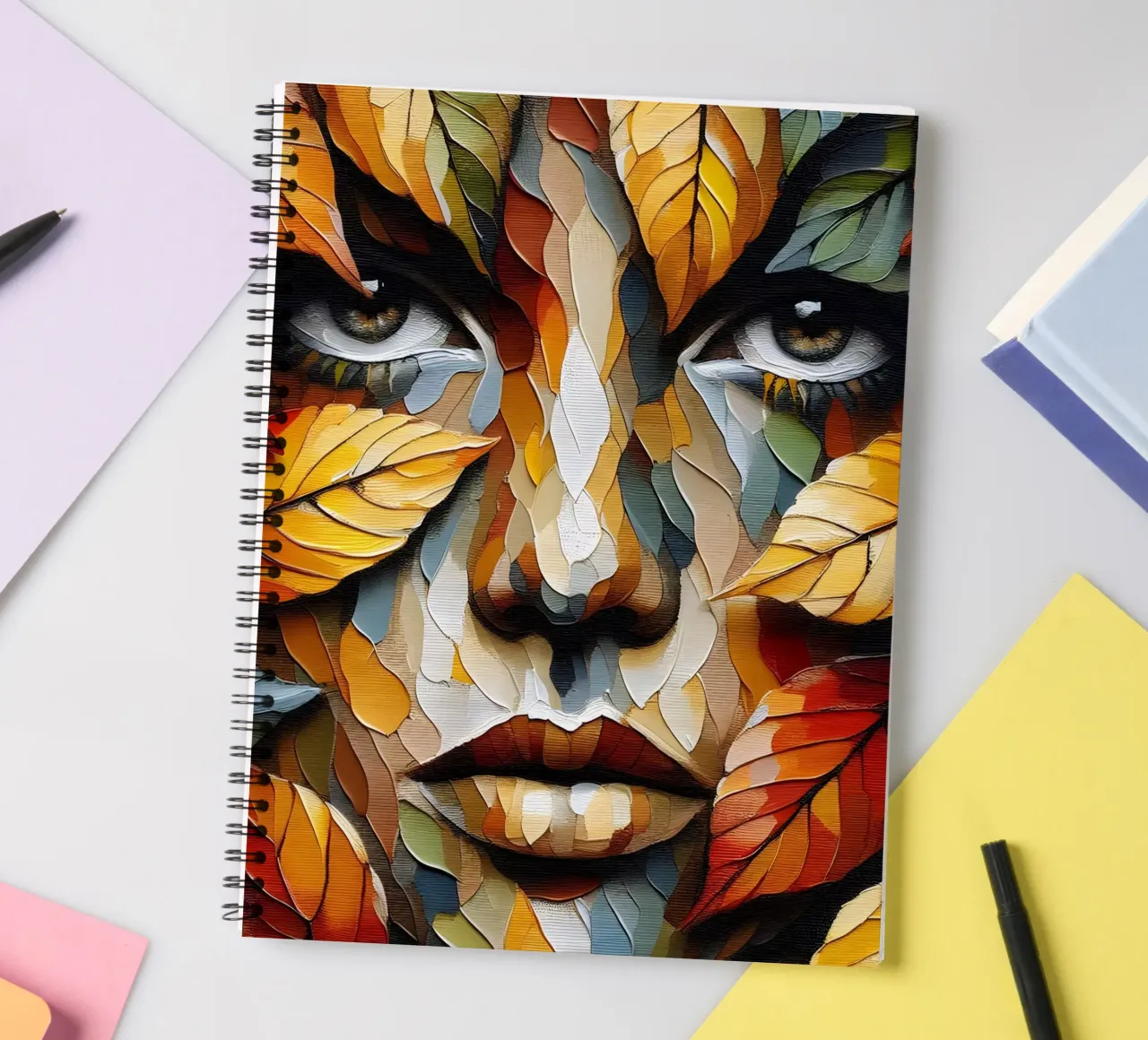 CAMOUFLAGE spiral notebook by ARTOMATIC