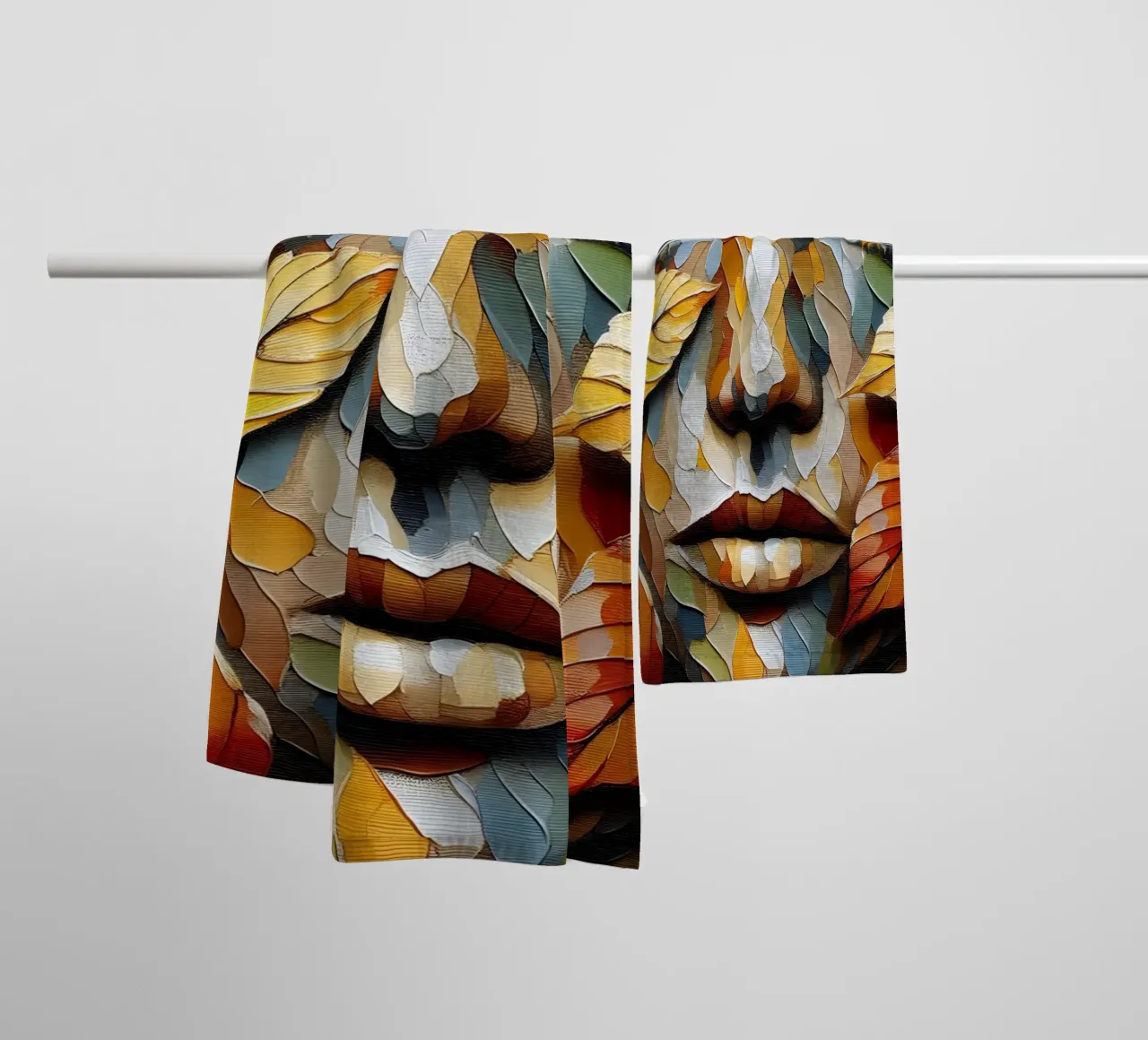 CAMOUFLAGE towel by ARTOMATIC