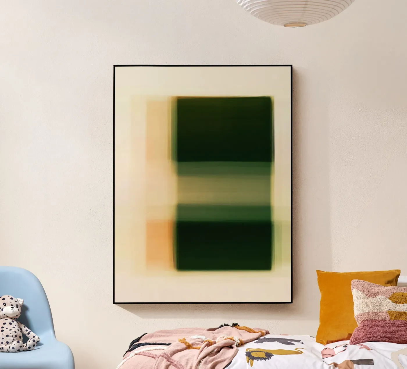 Layered Calm Acryl-Glas von Geometrica