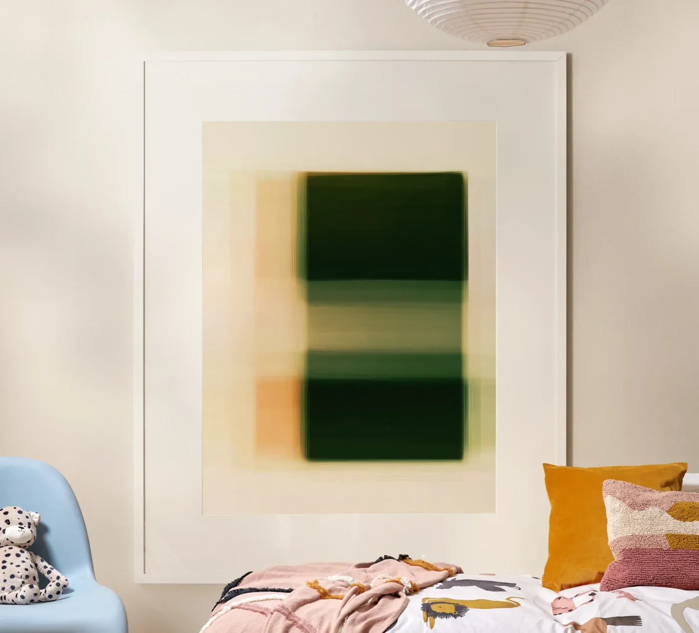 Layered Calm poster by Geometrica