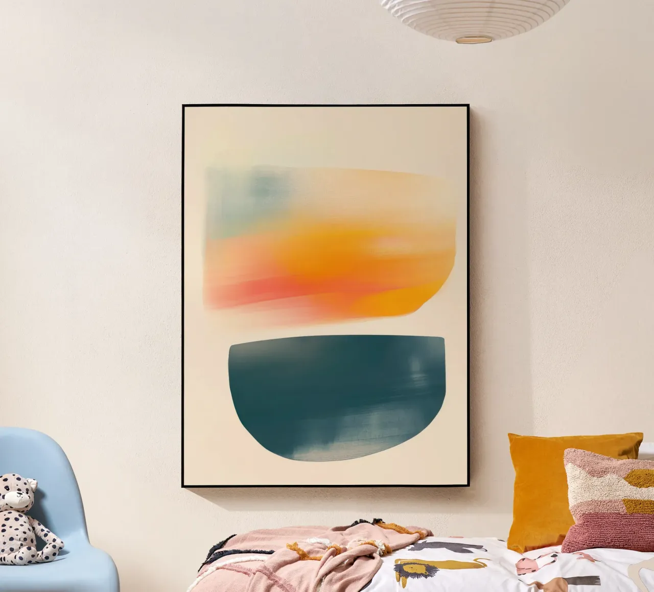 Warm Drift Acryl-Glas von Geometrica