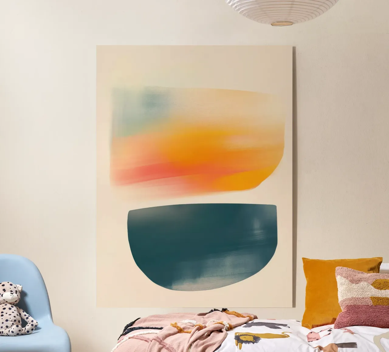 Warm Drift Acryl-Glas von Geometrica