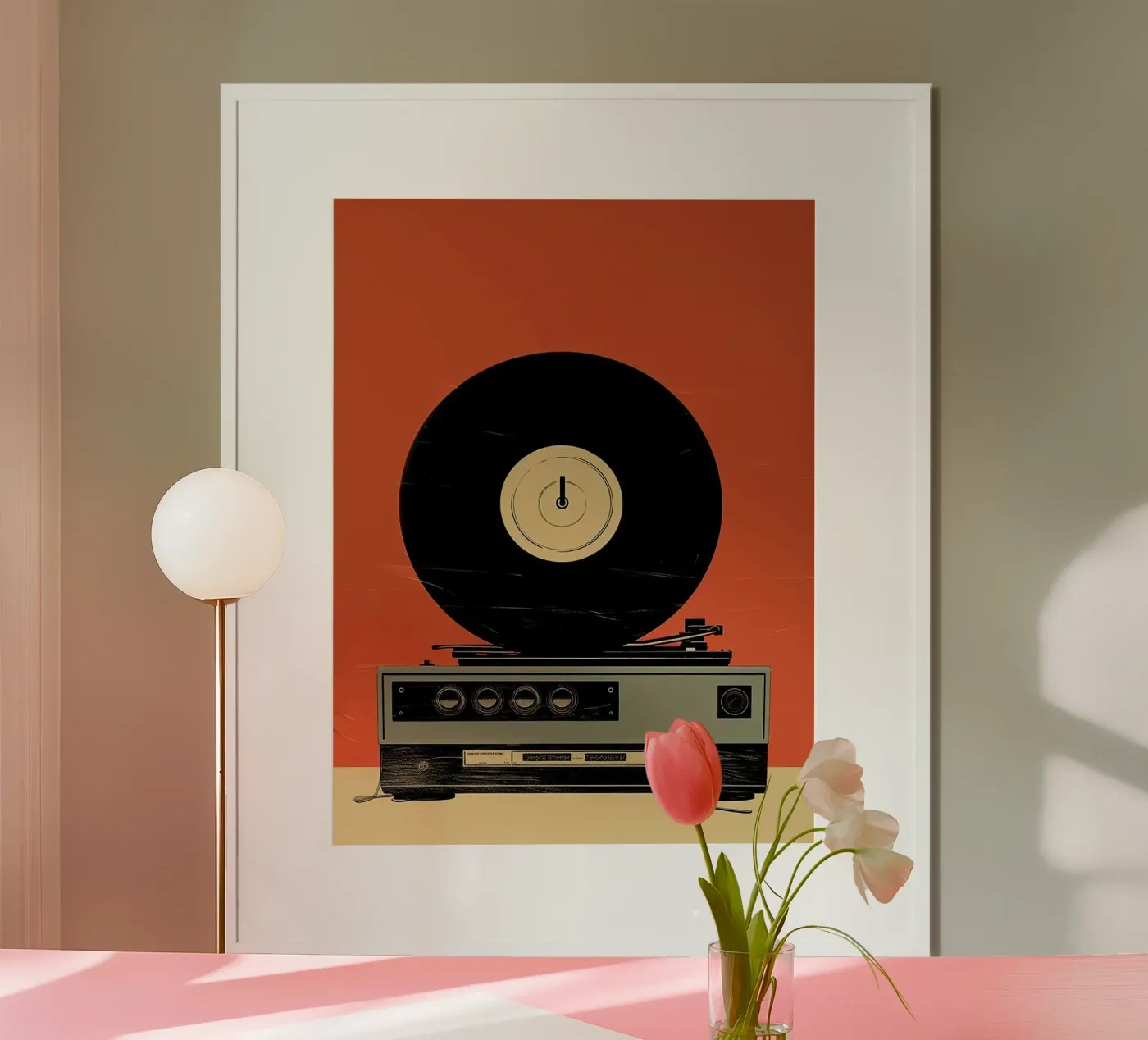 Retro Vinyl poster da Paige Mills