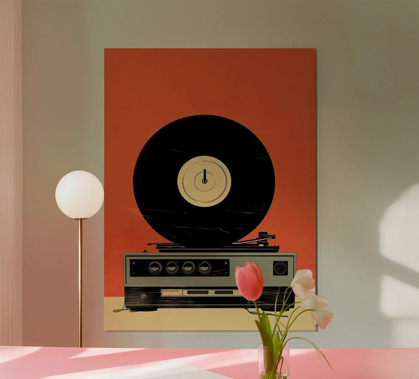 Retro Vinyl poster da Paige Mills
