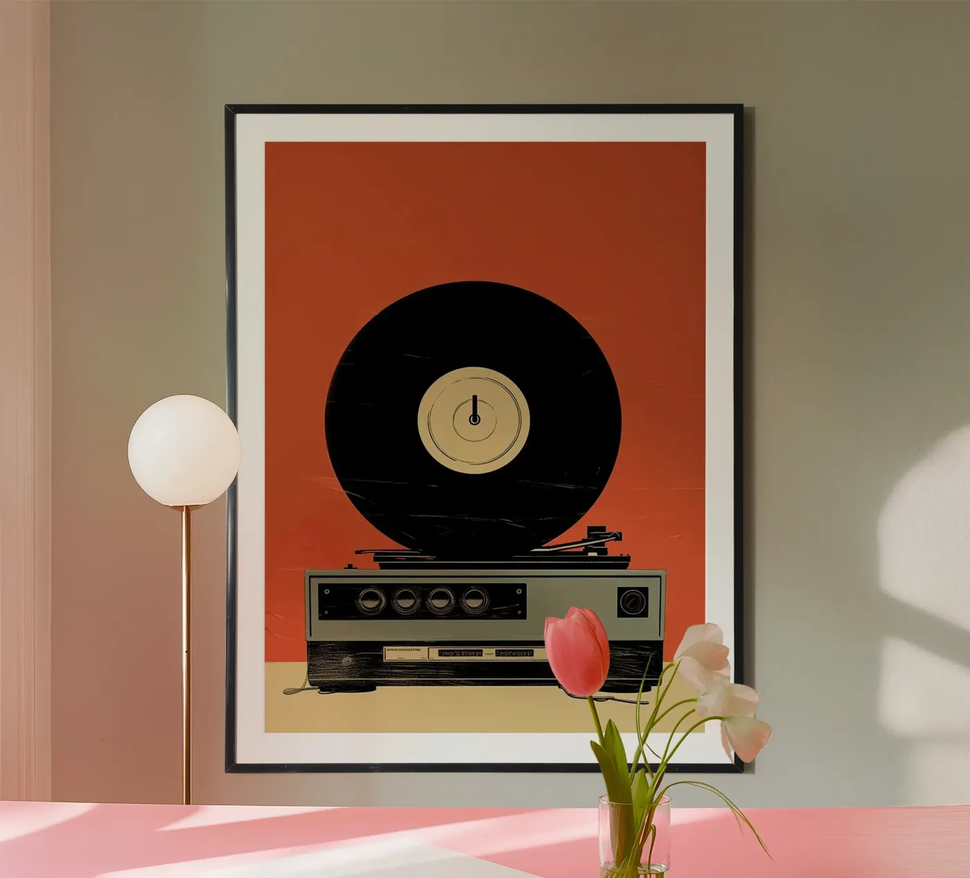 Retro Vinyl poster da Paige Mills