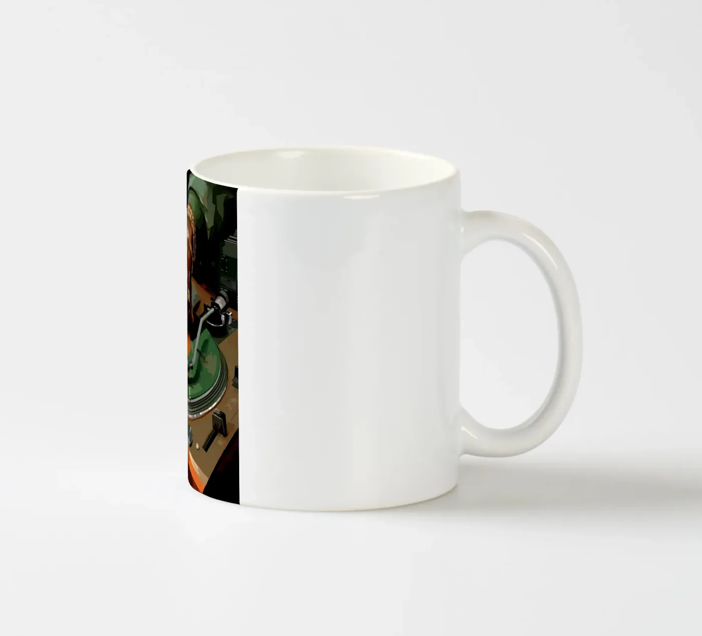 Turntable ceramic mug by Paige Mills