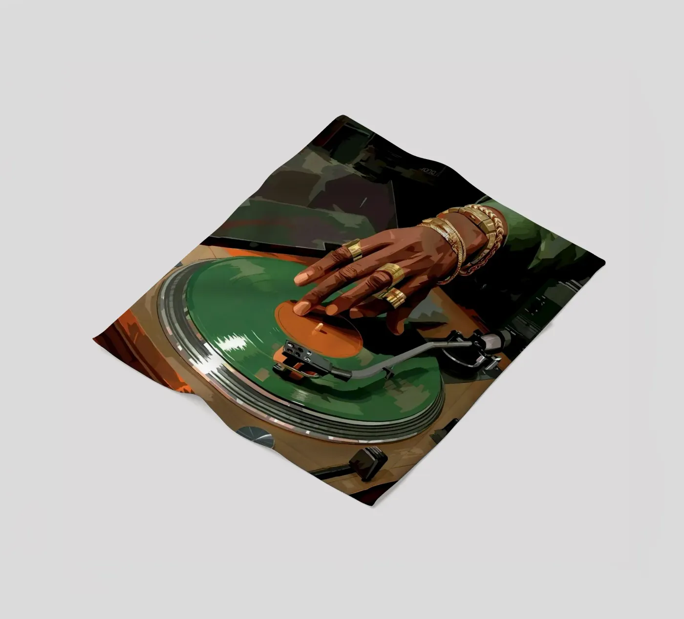 Turntable Fleecedecke von Paige Mills