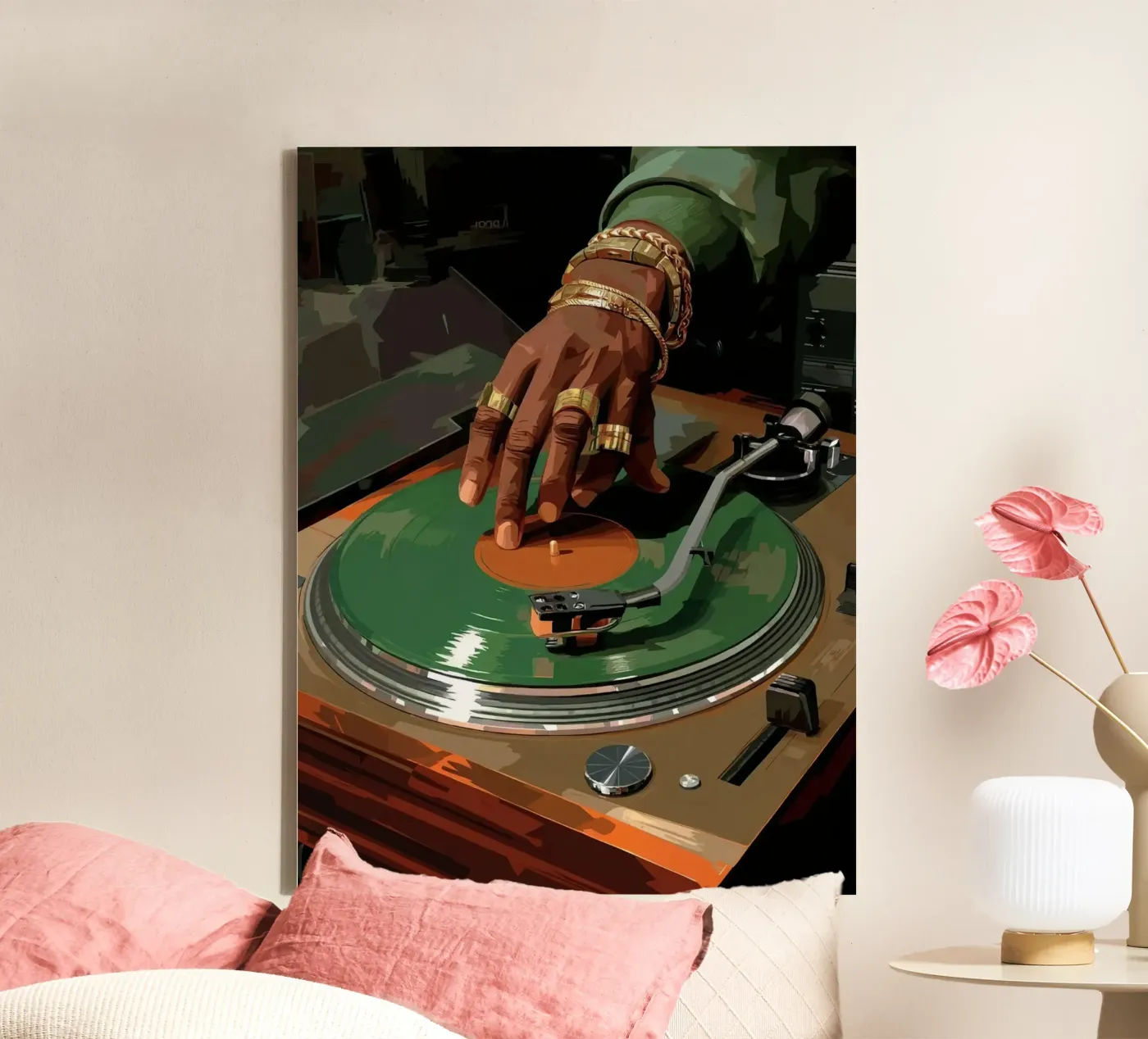 Turntable tela da Paige Mills