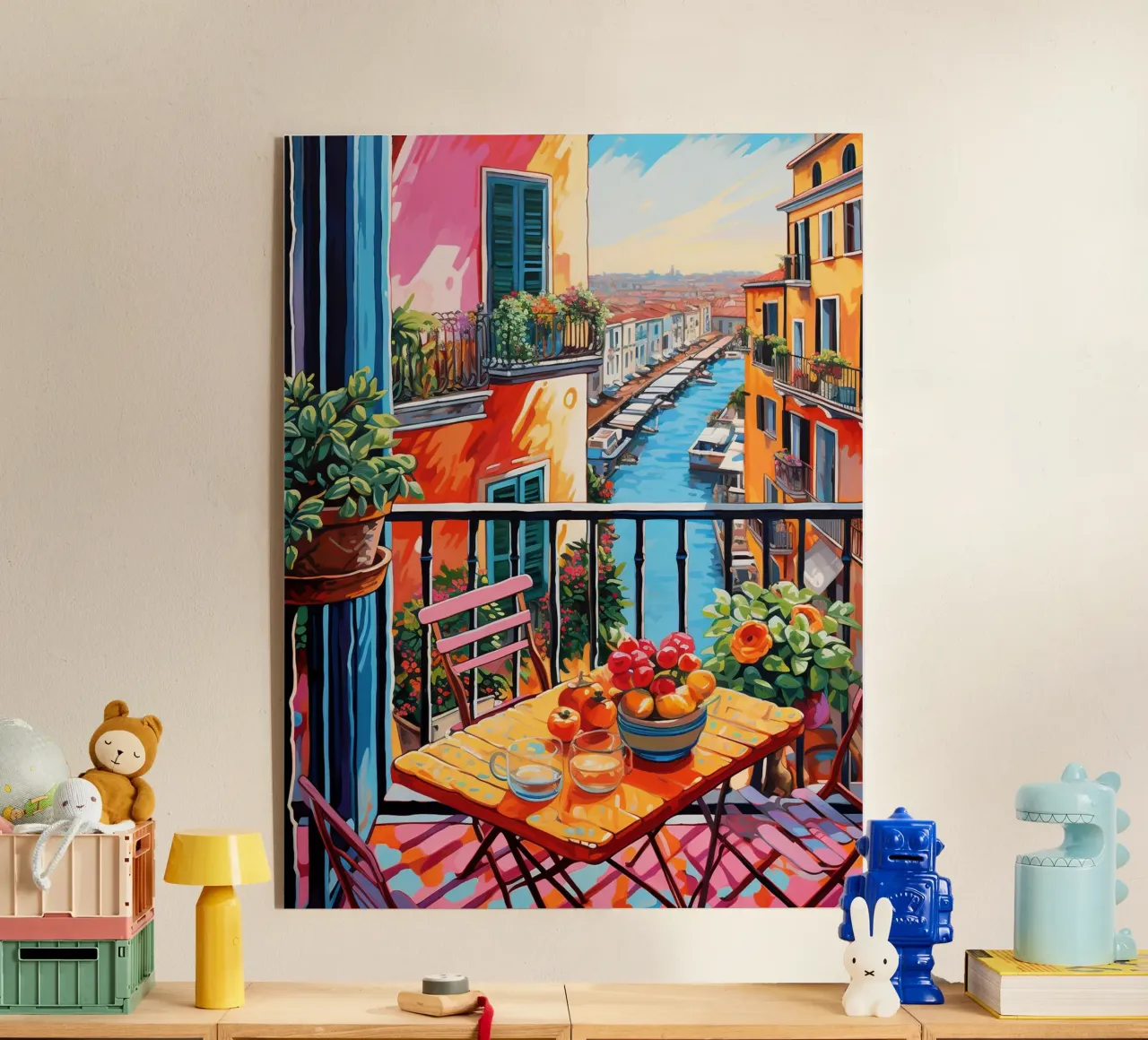 Balcony plexiglass da Artsy Bessy