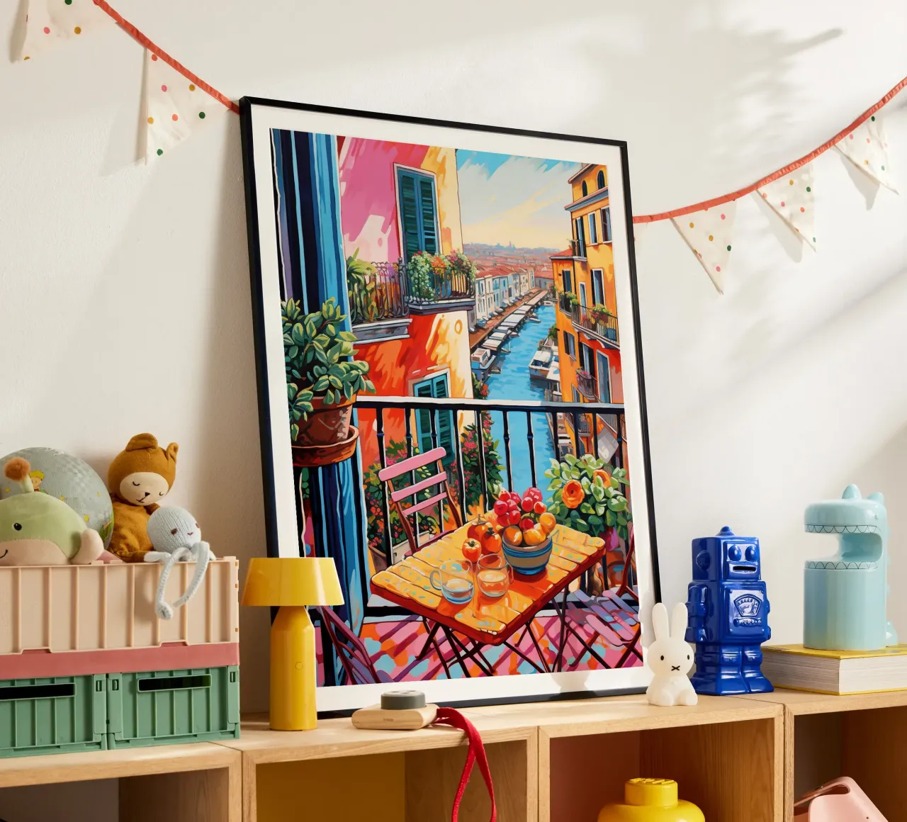 Balcony poster da Artsy Bessy