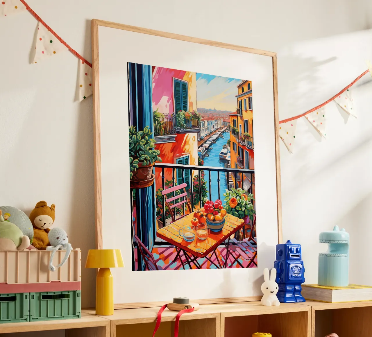 Balcony poster da Artsy Bessy