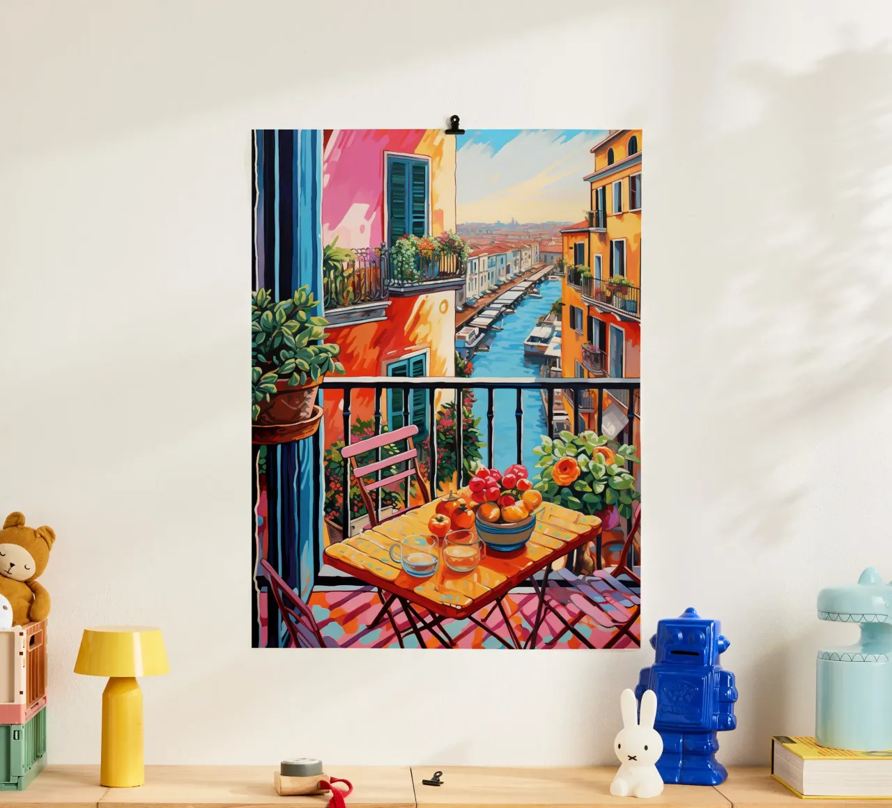 Balcony poster da Artsy Bessy