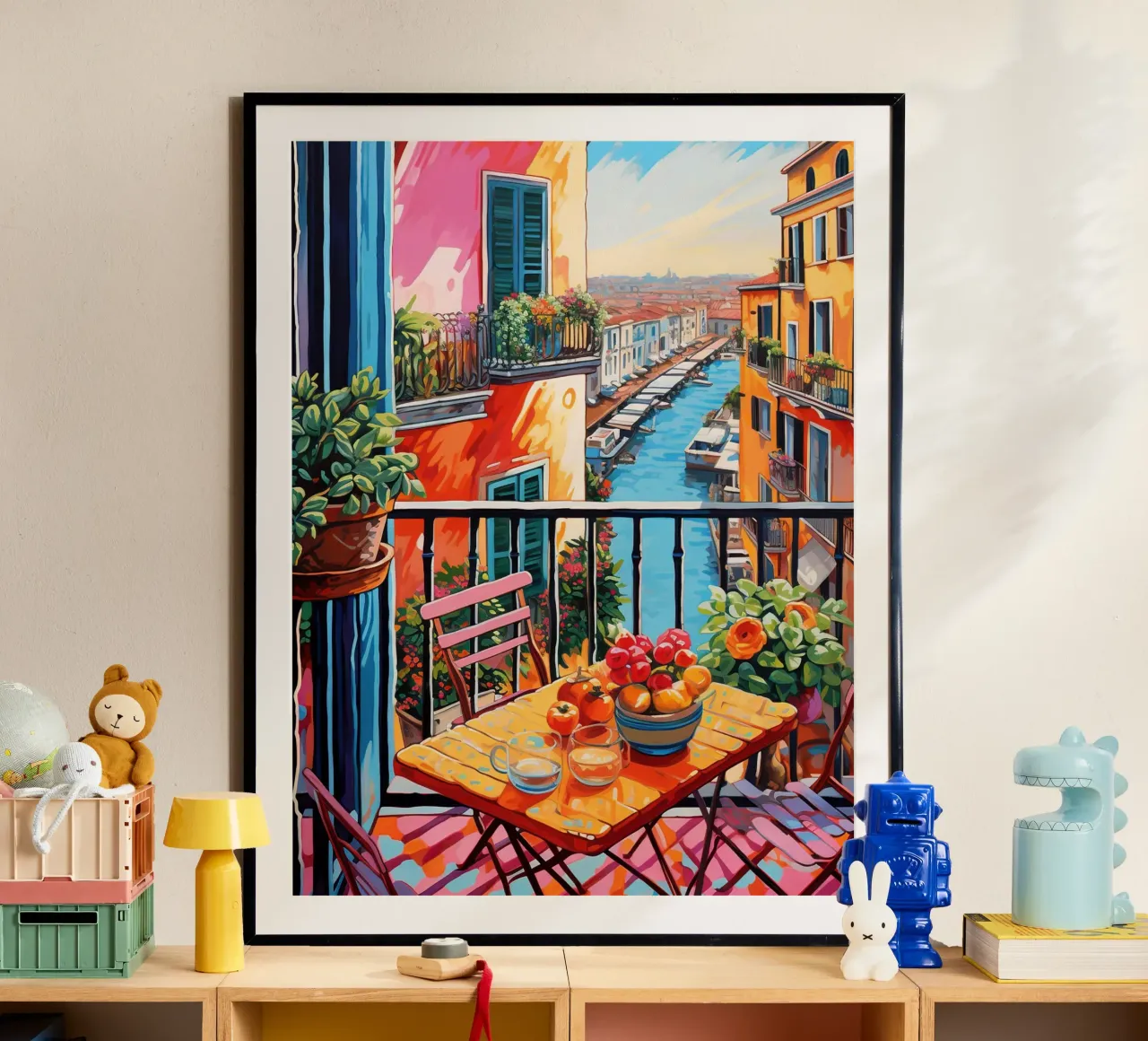 Balcony poster da Artsy Bessy