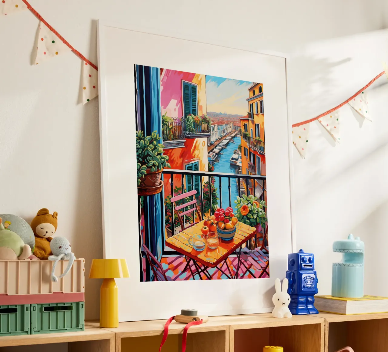 Balcony poster da Artsy Bessy