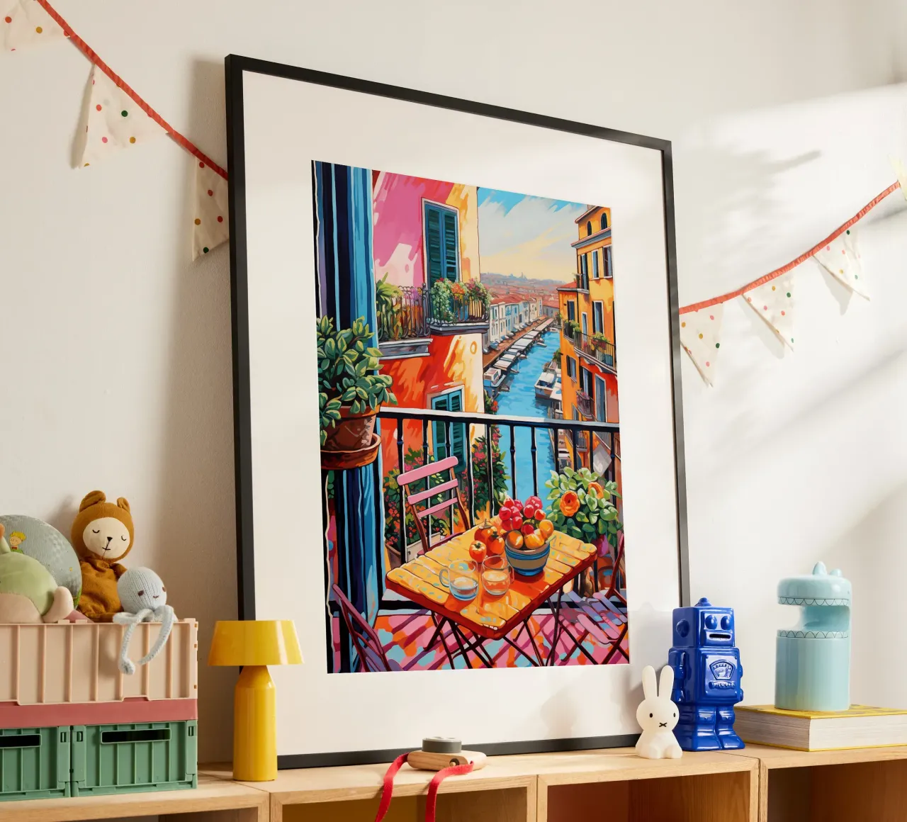 Balcony poster da Artsy Bessy