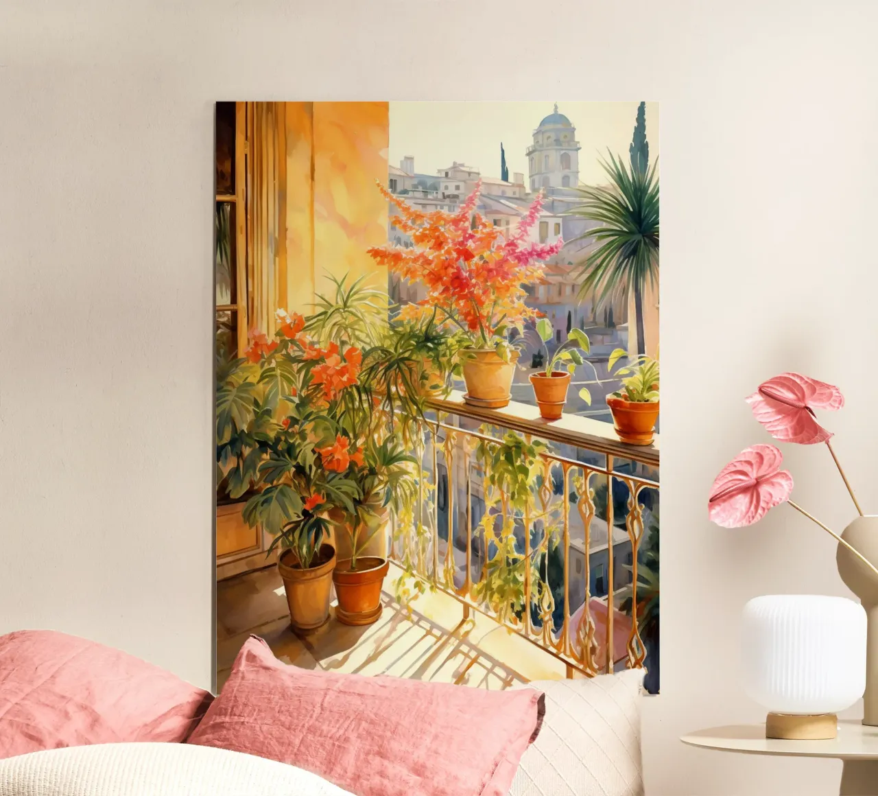 Balcony poster da Artsy Bessy