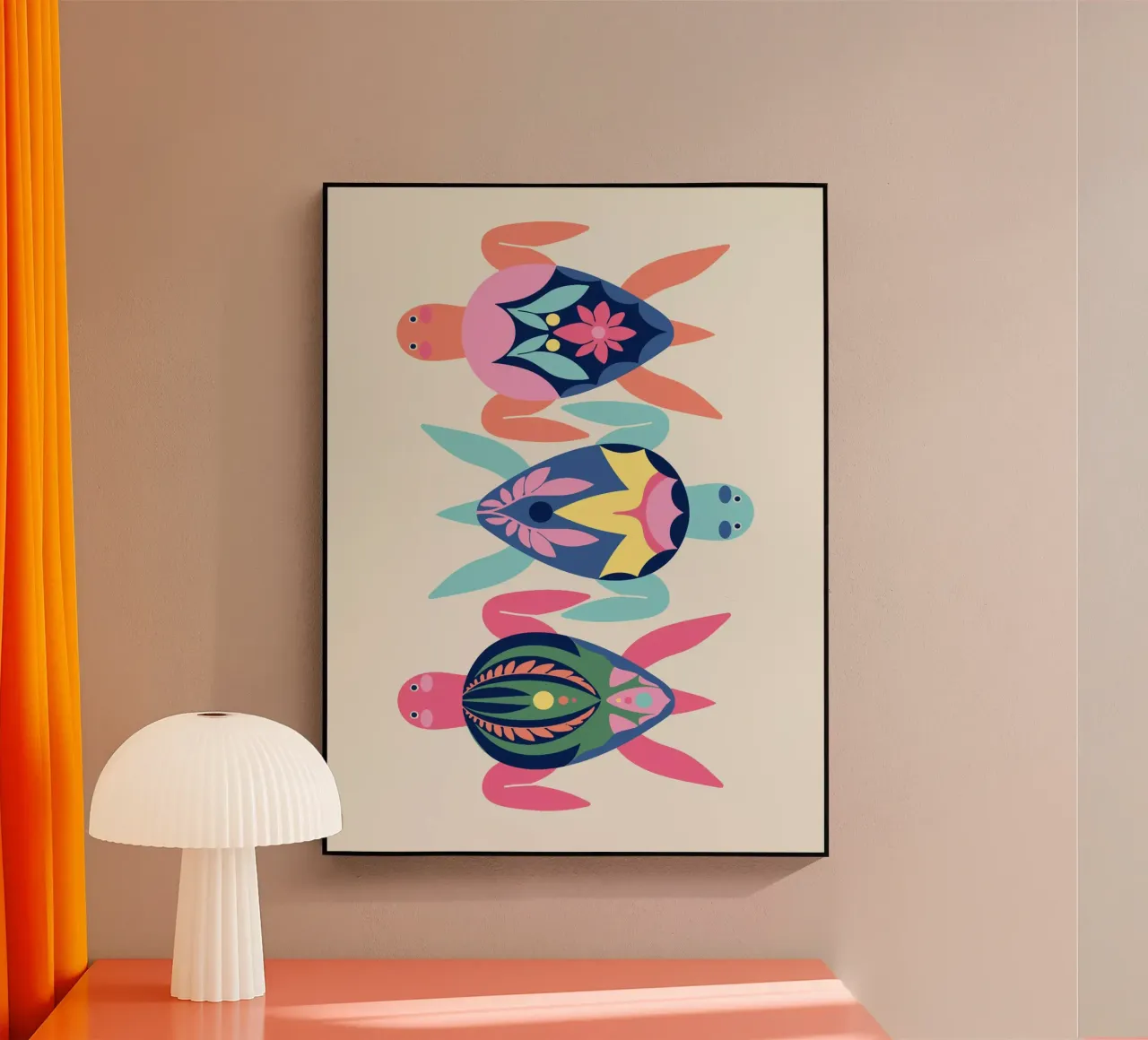 Turtles plexiglass da Artsy Bessy