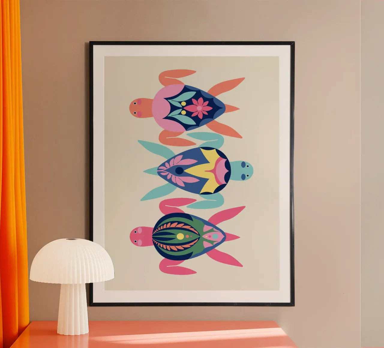 Turtles poster da Artsy Bessy