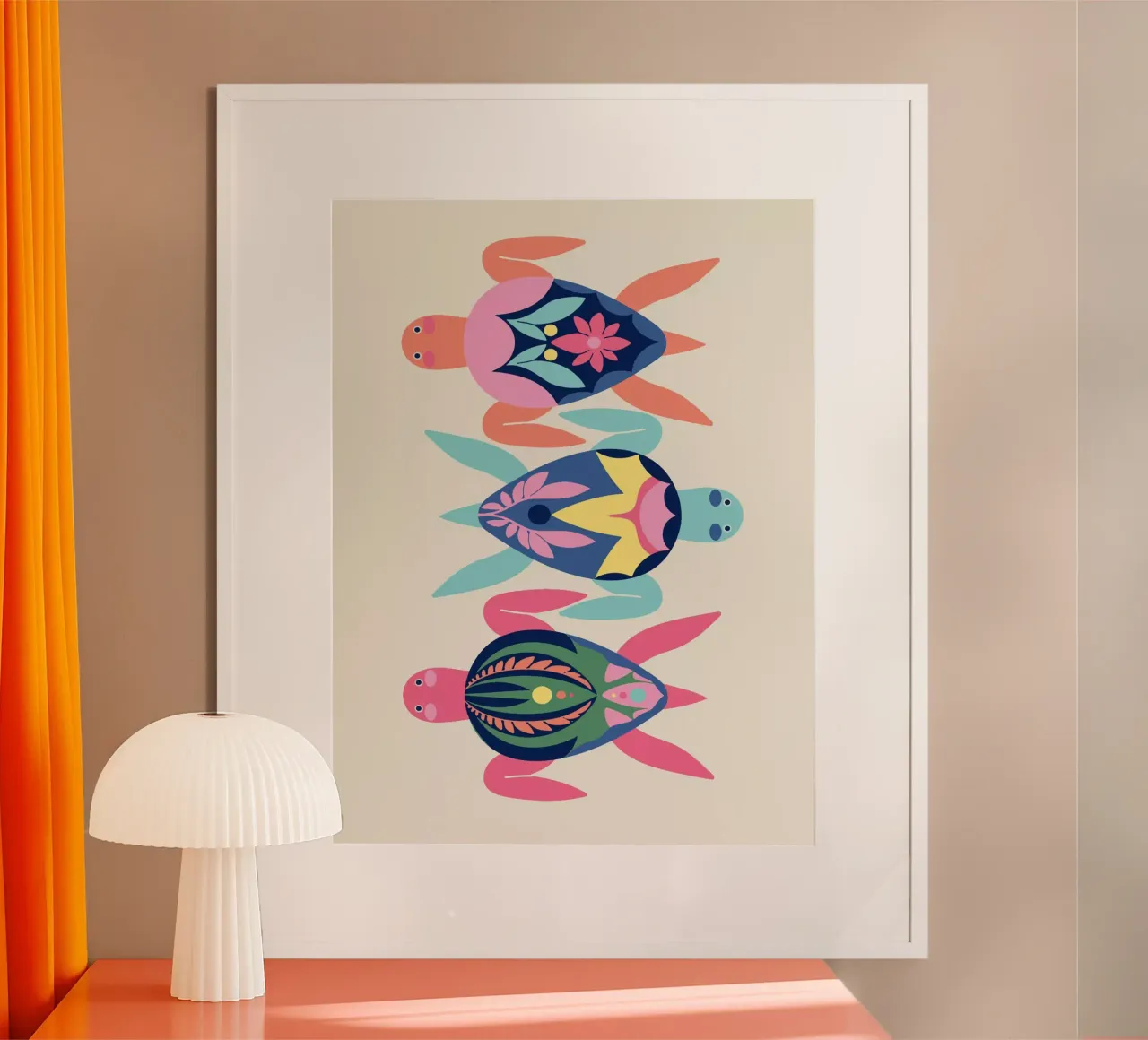 Turtles poster da Artsy Bessy