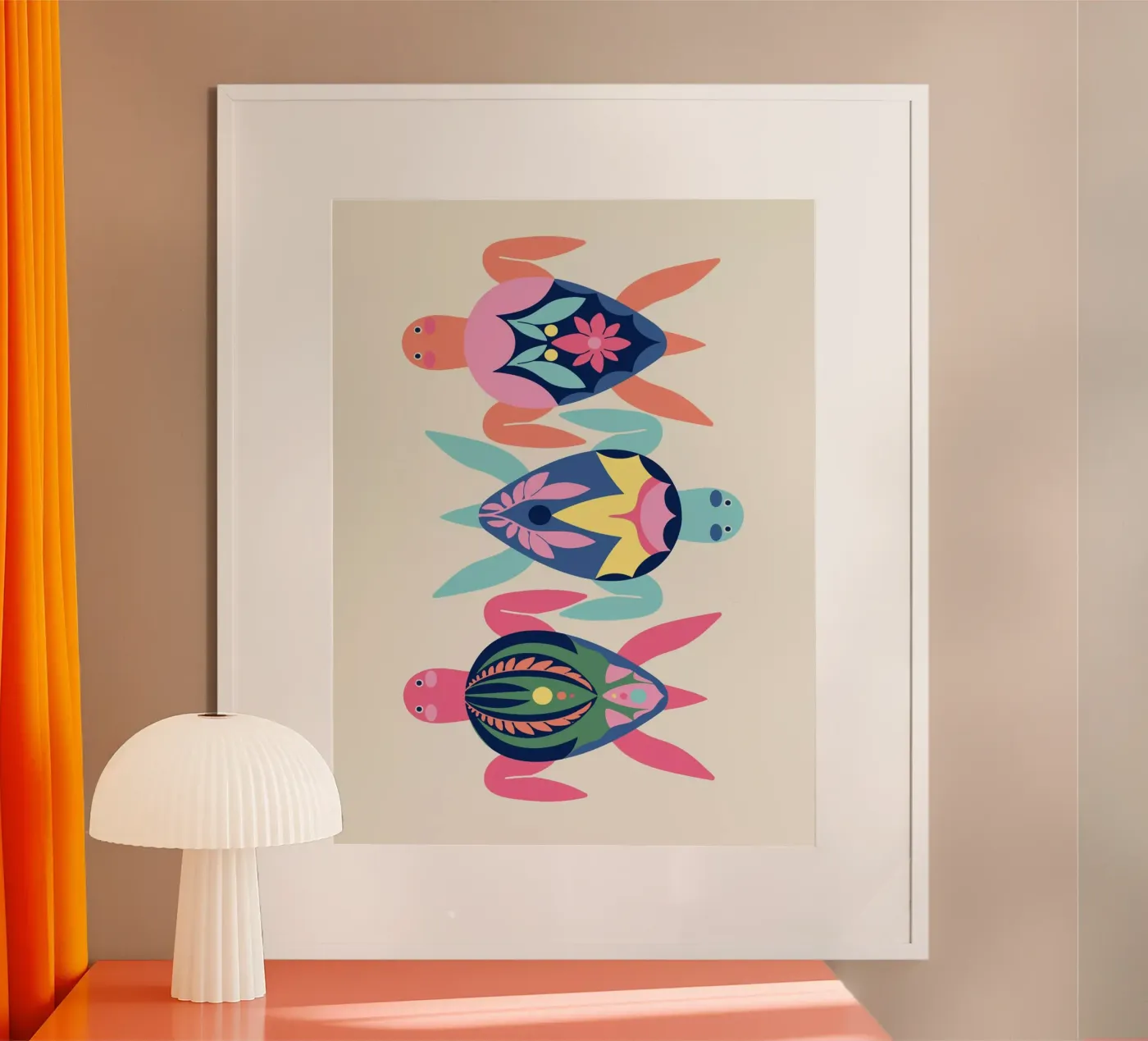 Turtles poster de Artsy Bessy