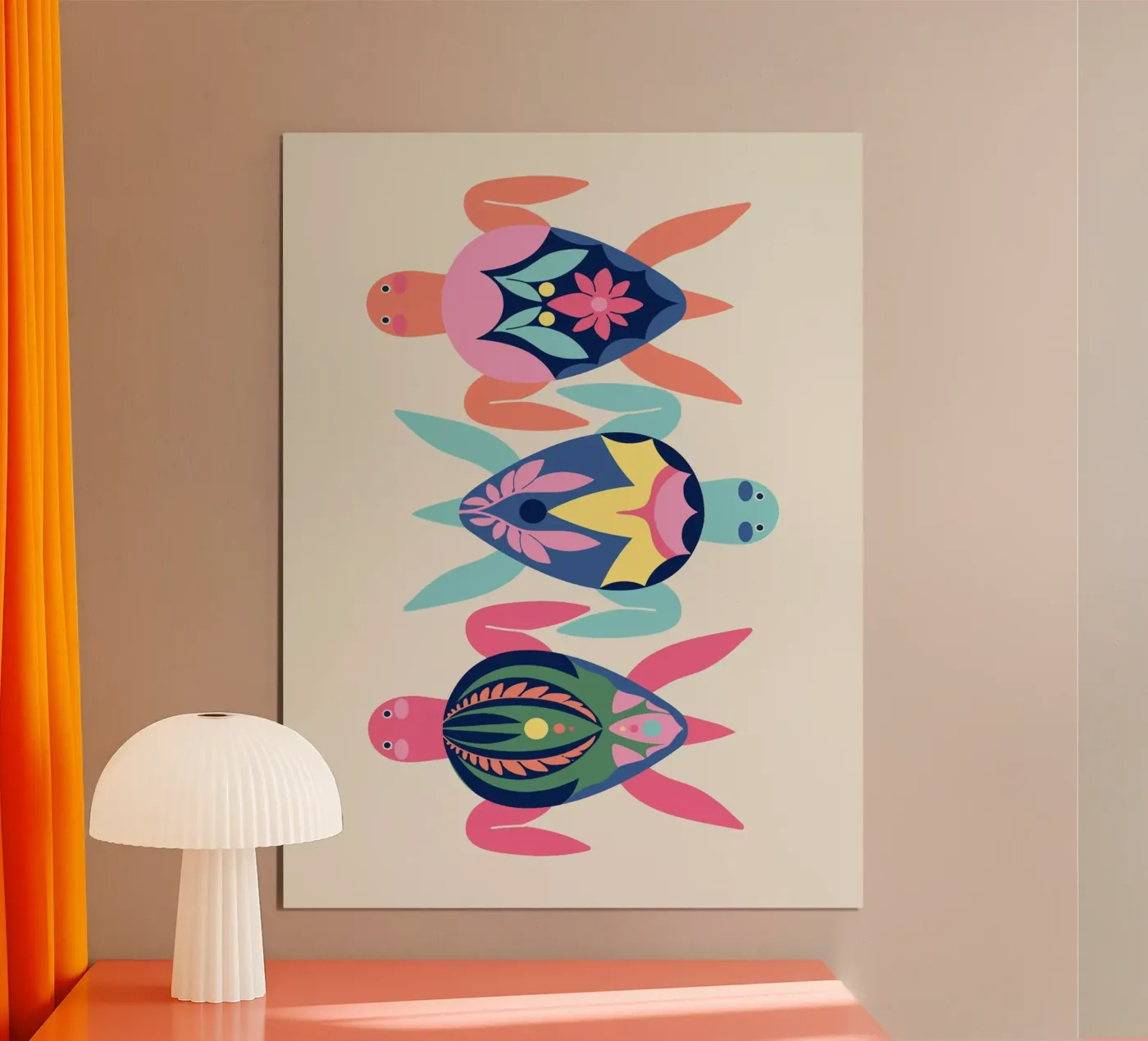 Turtles poster de Artsy Bessy