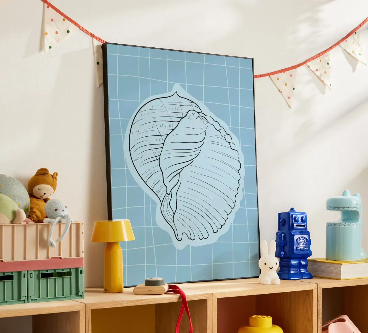 Seashell alluminio dibond da Artsy Bessy