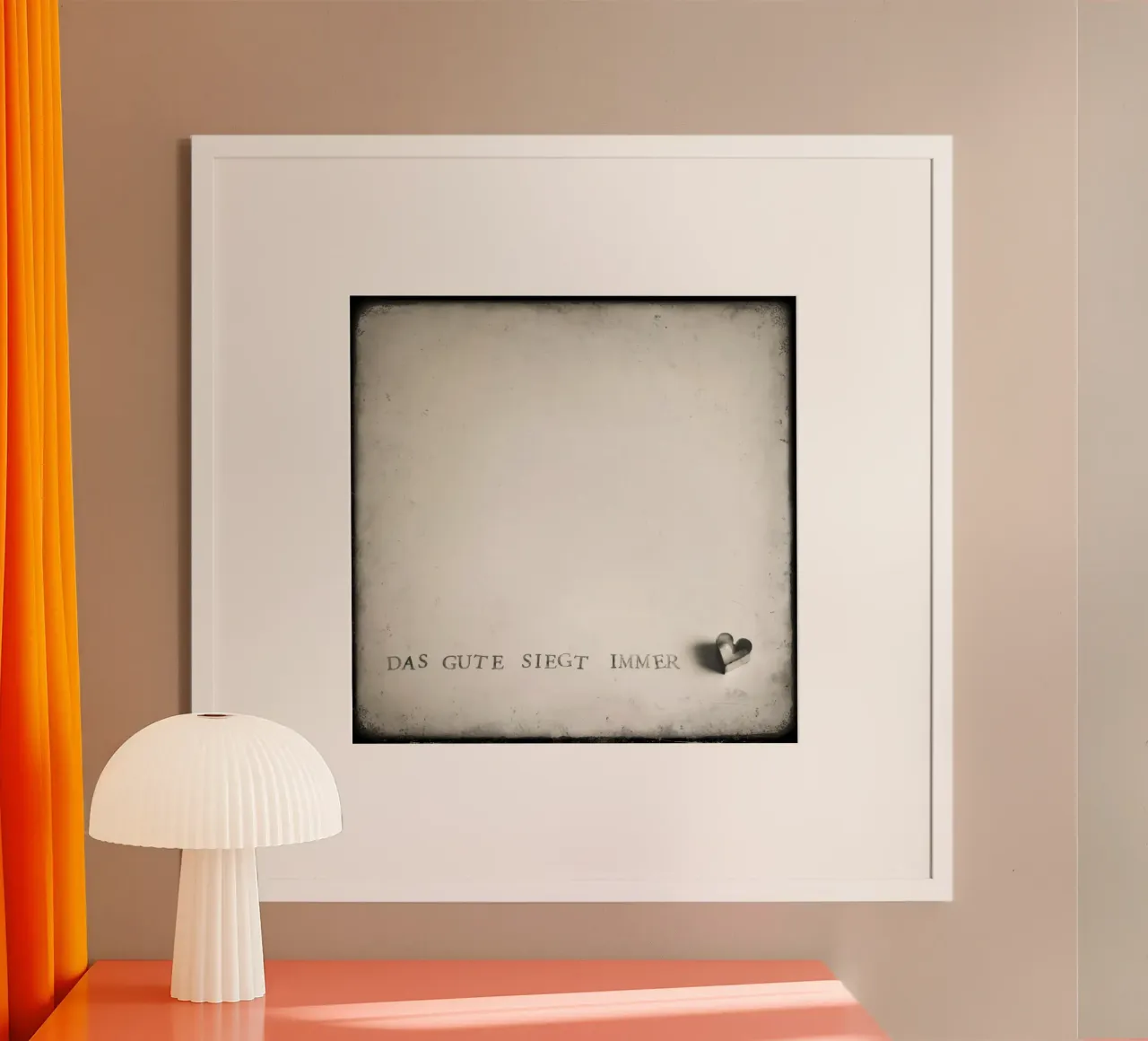 Das Gute siegt immer Poster von stine wiemann