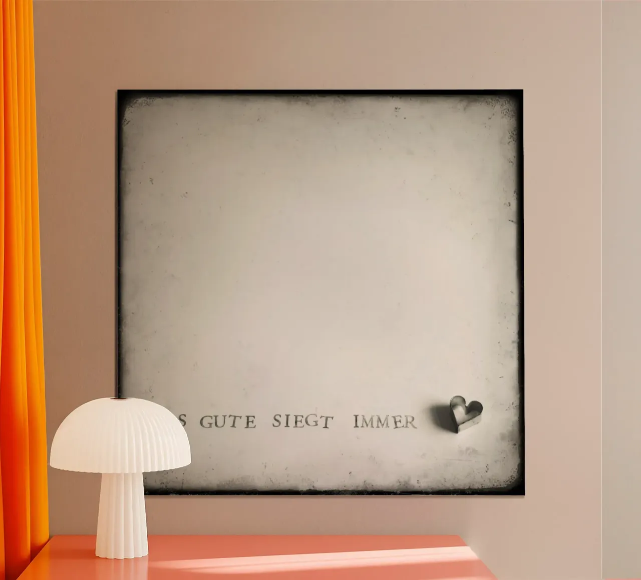 Das Gute siegt immer Poster von stine wiemann