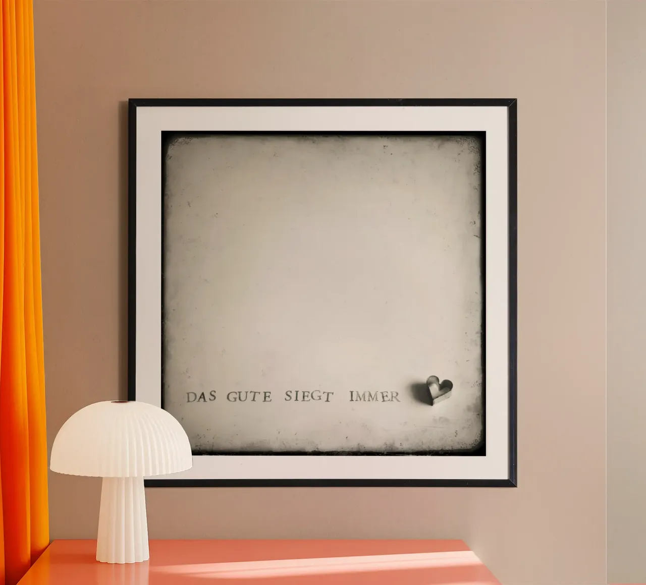 Das Gute siegt immer Poster von stine wiemann