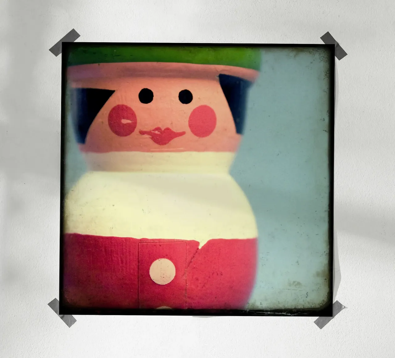 Strickliesel Poster mit Aluminium Rahmen von stine wiemann