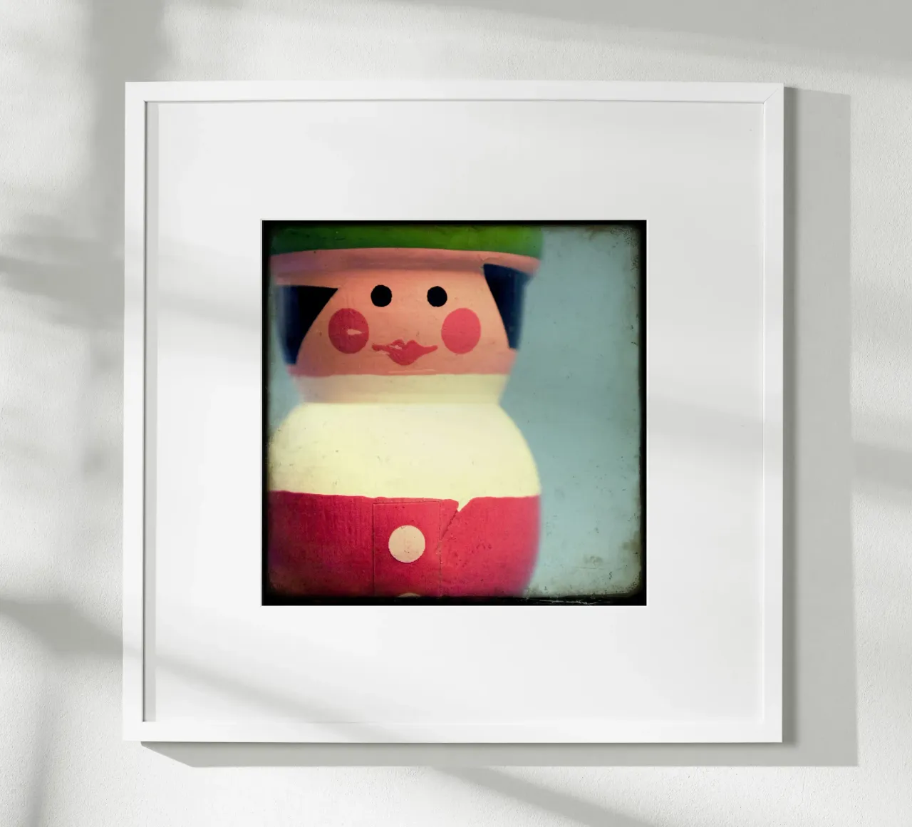 Strickliesel Poster mit Aluminium Rahmen von stine wiemann