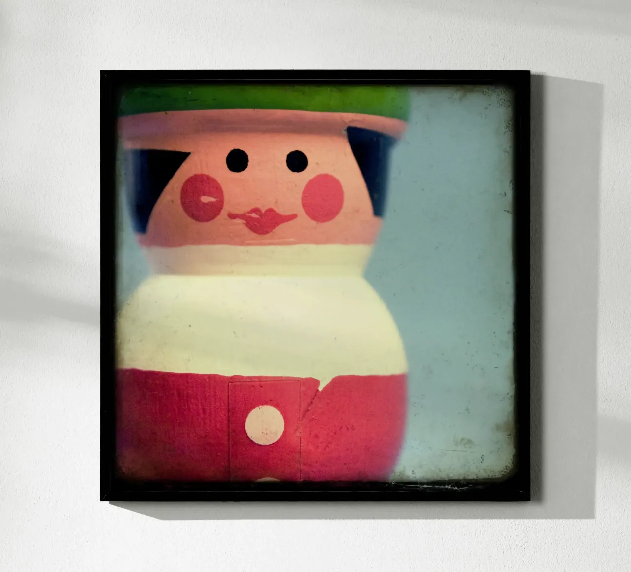 Strickliesel Poster mit Aluminium Rahmen von stine wiemann