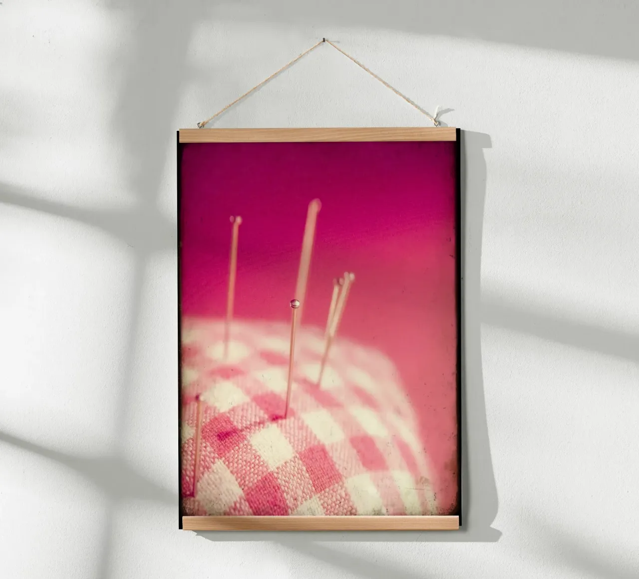 Man erntet, was man näht 02 Poster von stine wiemann