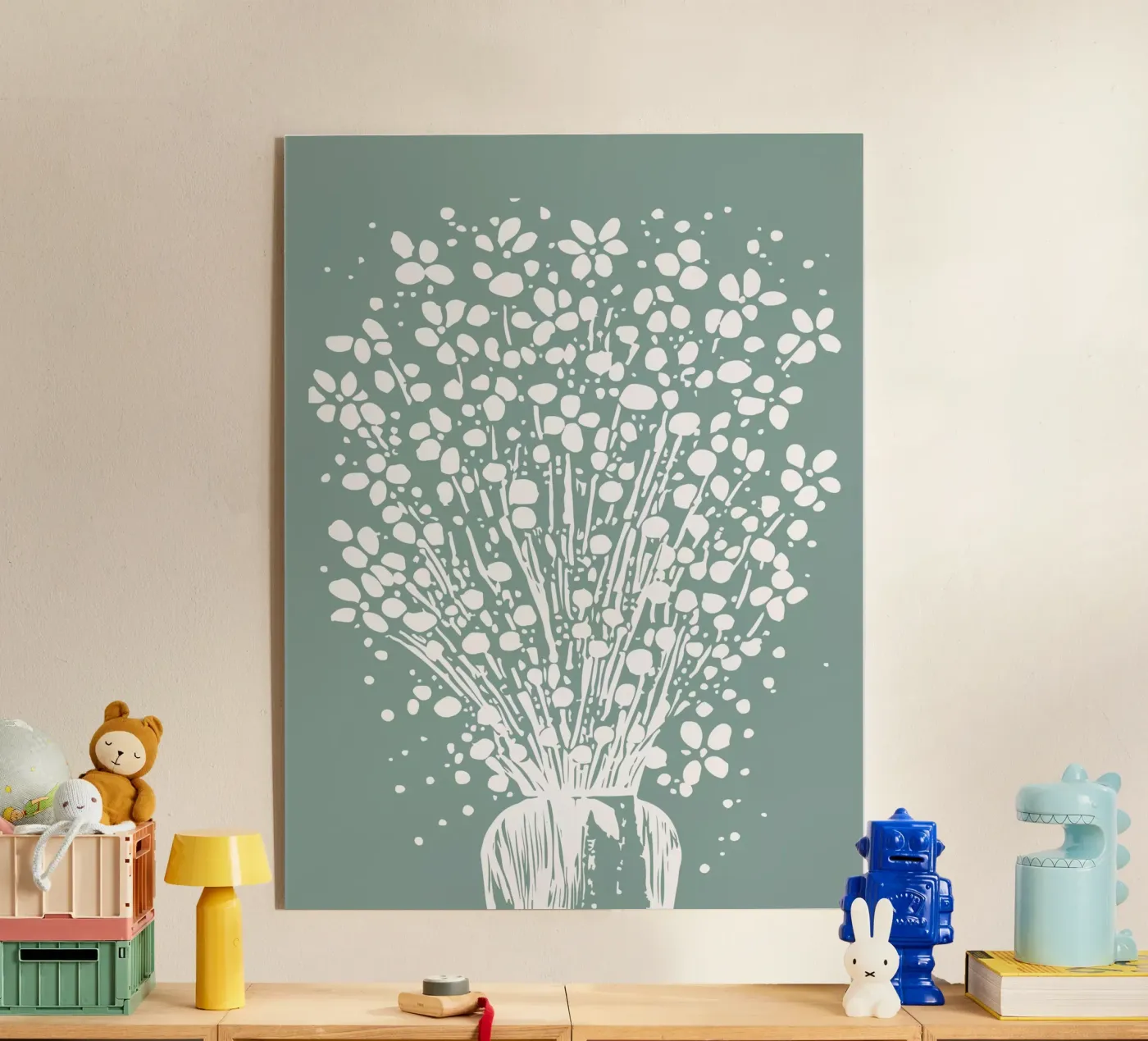 Flowers plexiglas de Artsy Bessy