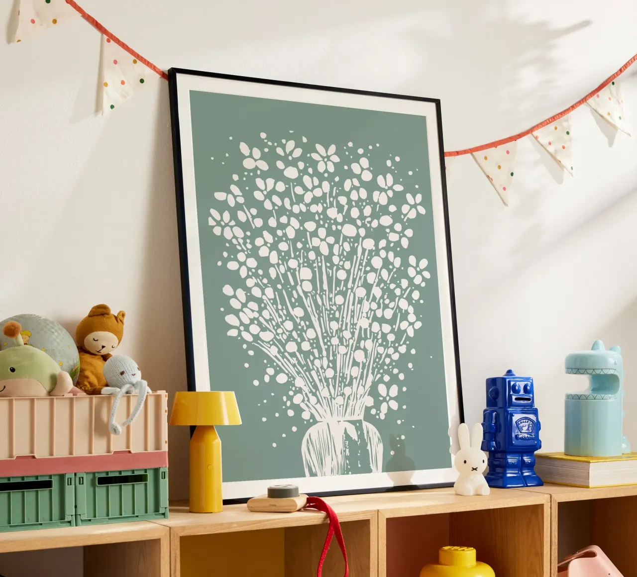 Flowers poster da Artsy Bessy