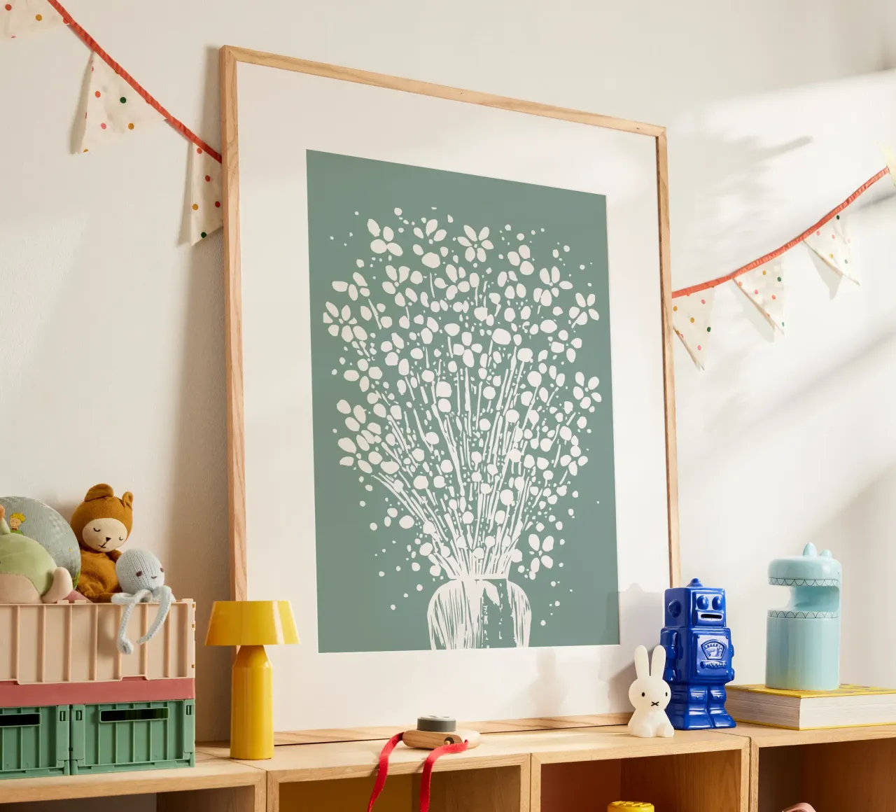 Flowers poster da Artsy Bessy