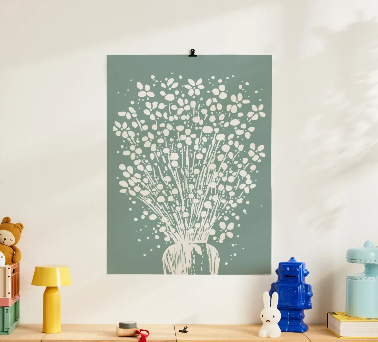 Flowers poster da Artsy Bessy