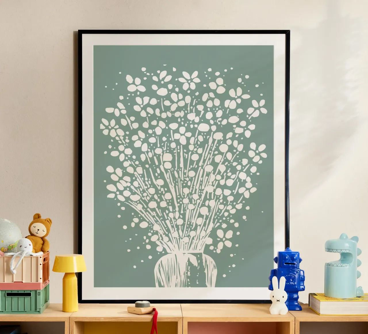 Flowers poster da Artsy Bessy