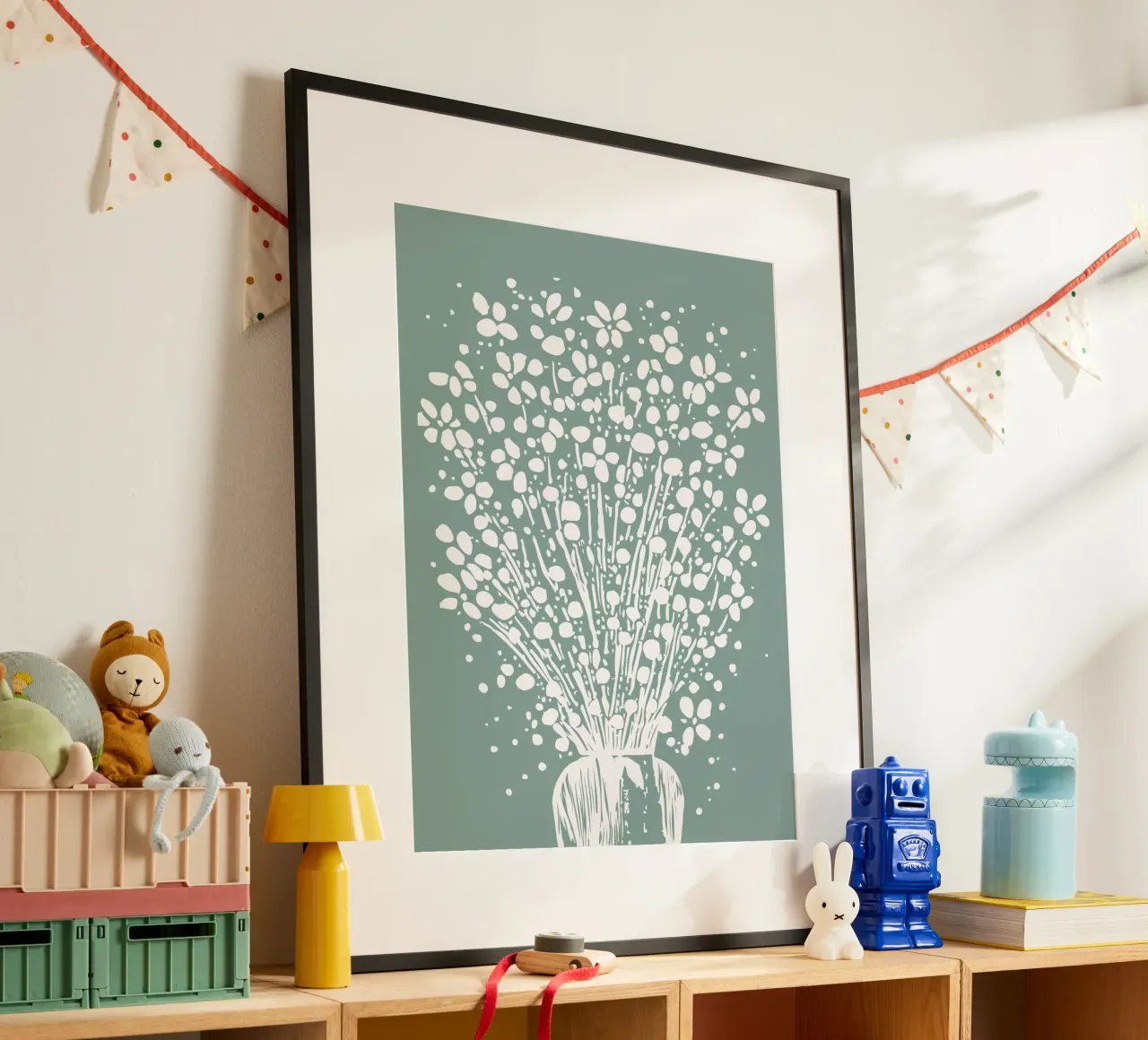 Flowers poster da Artsy Bessy