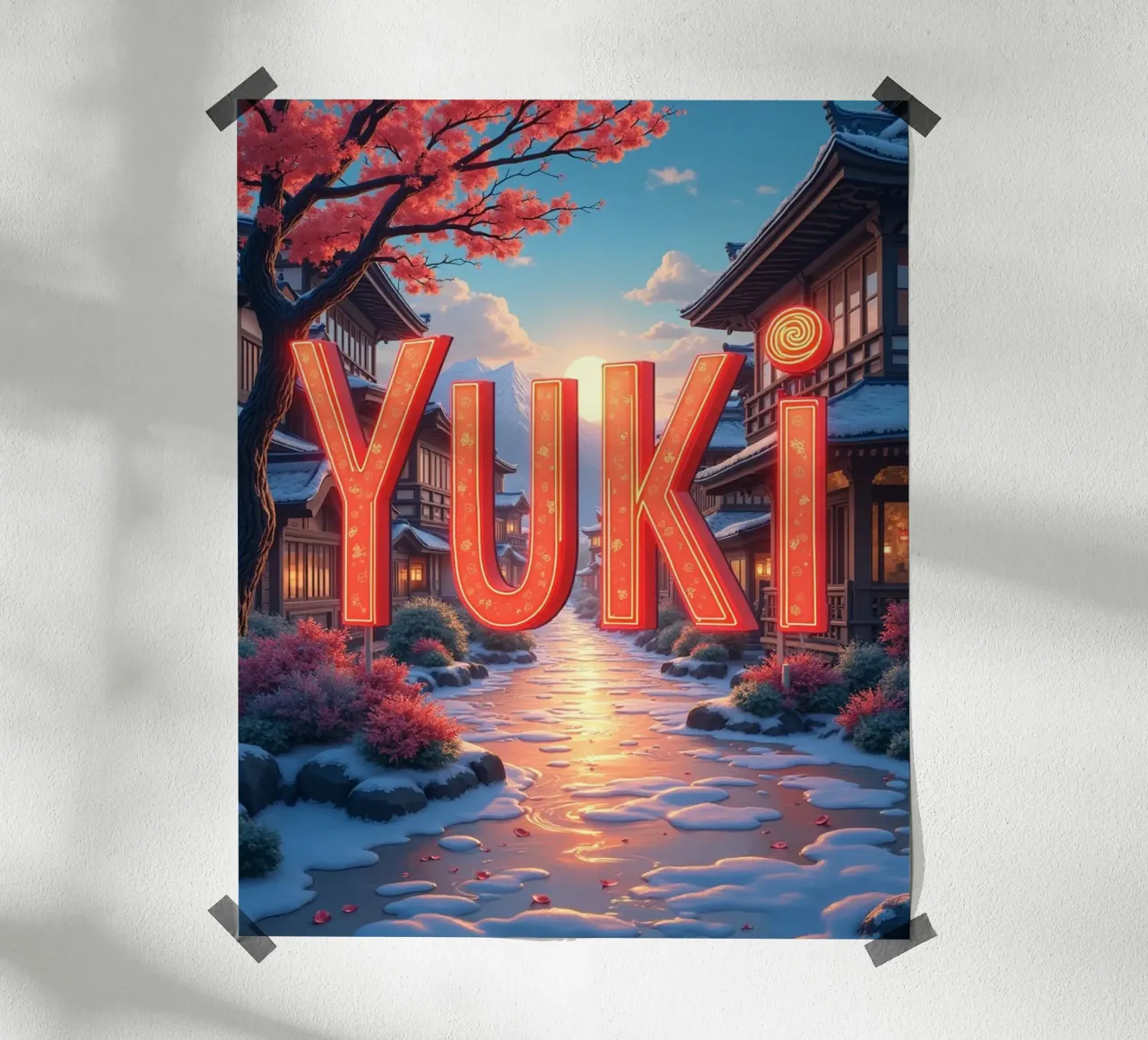 Yuki poster da CASTILO Namengalerie