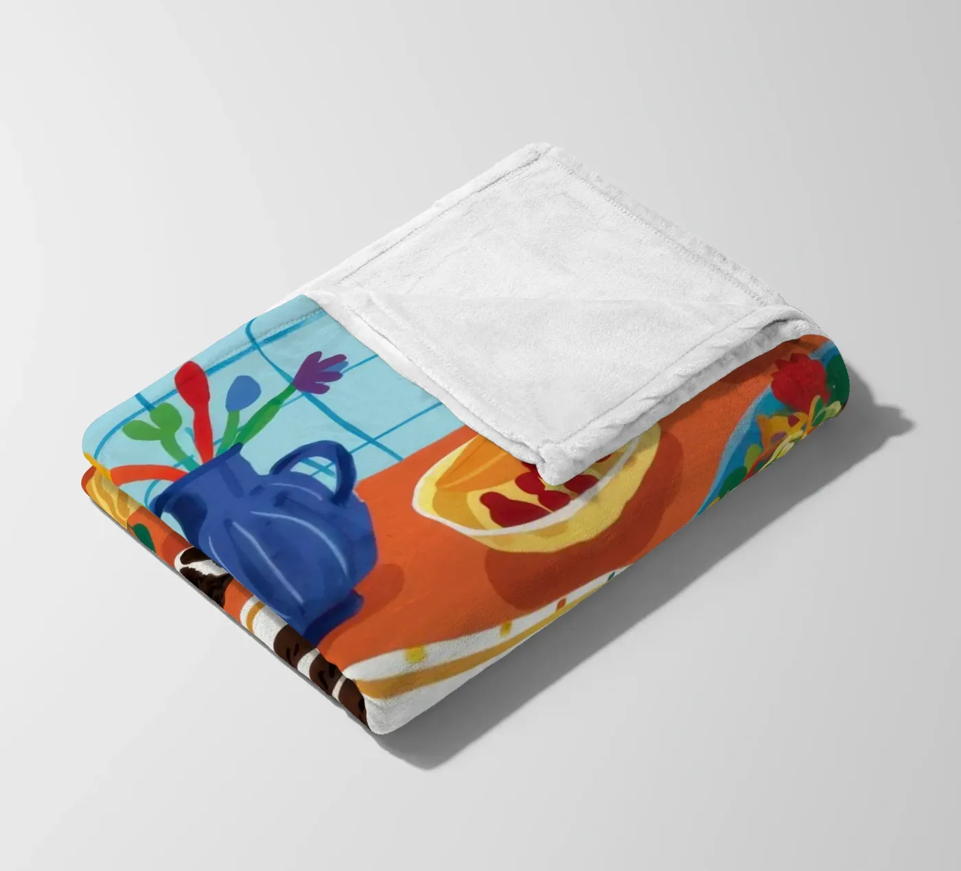 Overvloedig tapasfeest fleecedeken van Solace Light