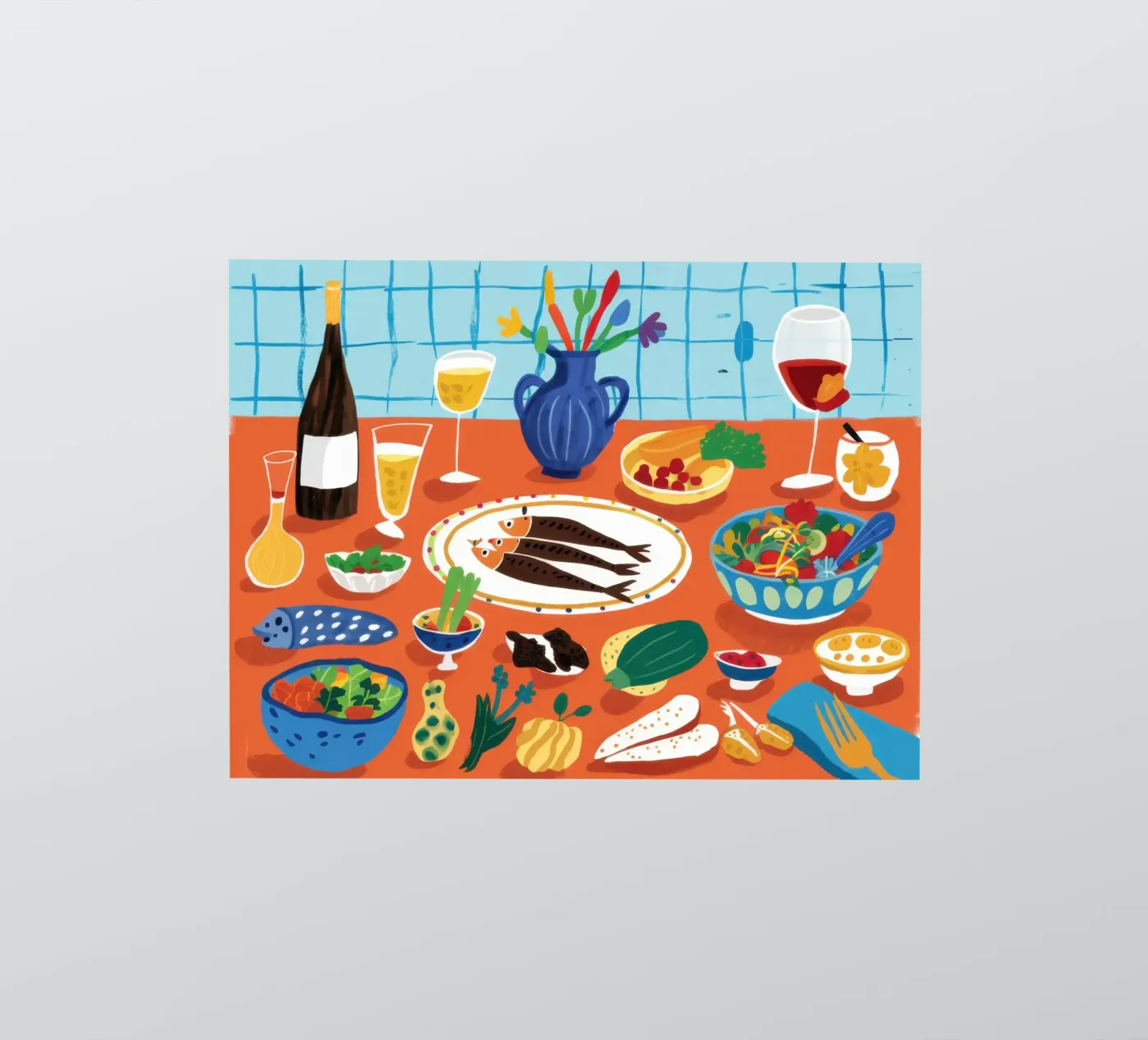 Bountiful Tapas Feast sticker by Solace Light