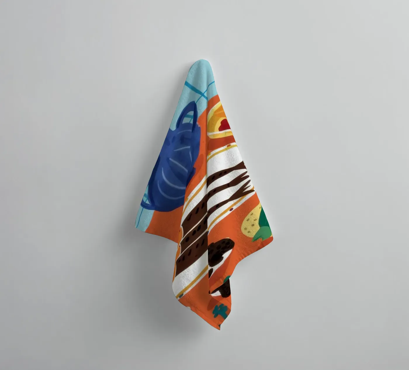 Bountiful Tapas Feast towel by Solace Light