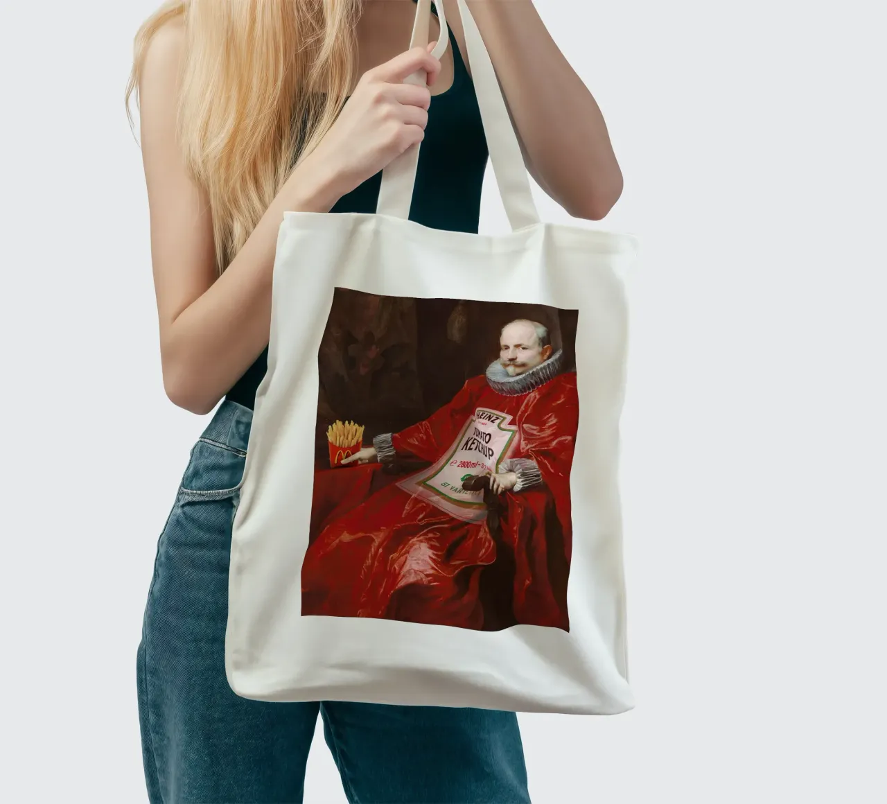 Sir Tomato borsa in juta da Dikhotomy