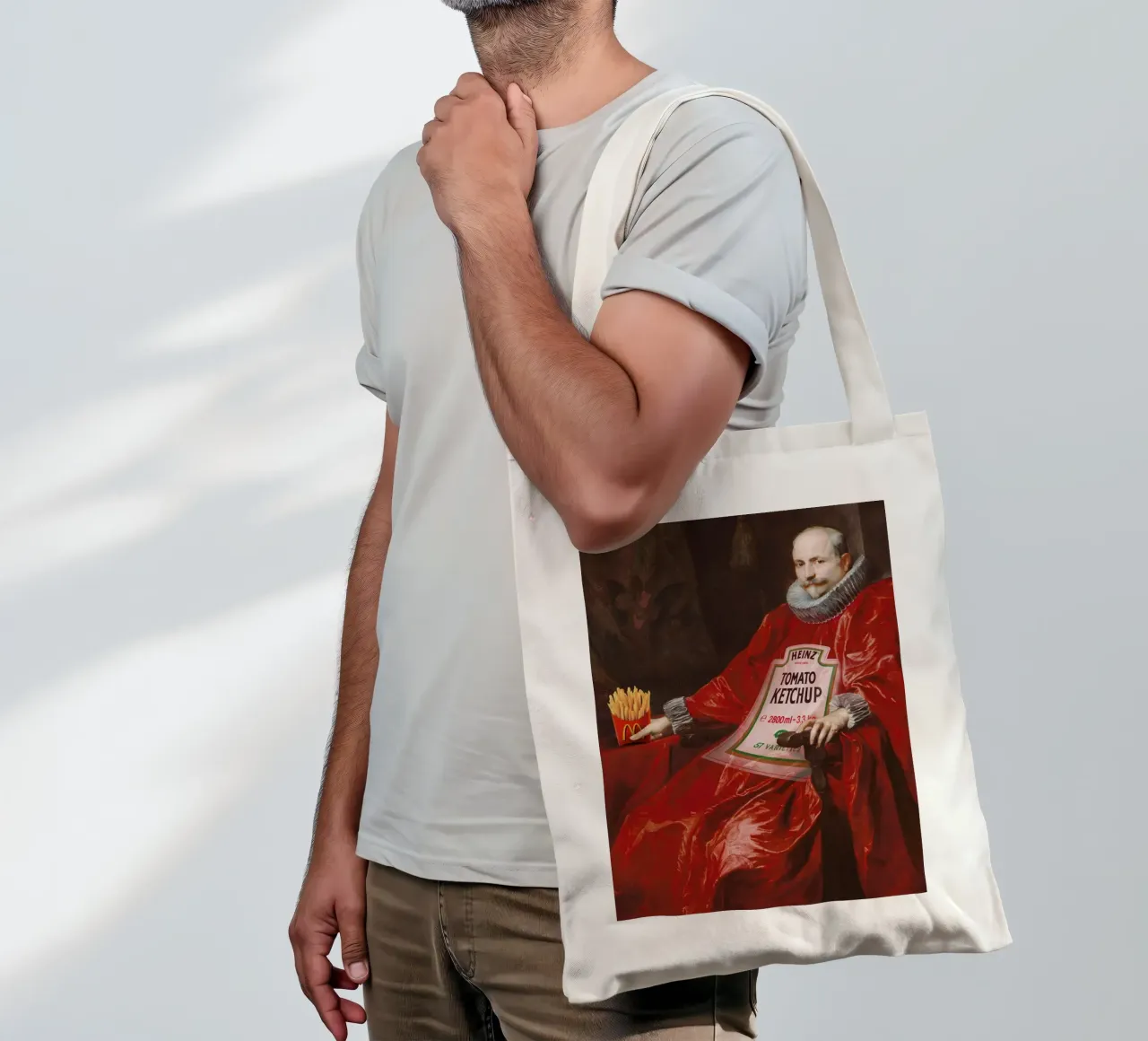 Sir Tomato borsa in juta da Dikhotomy