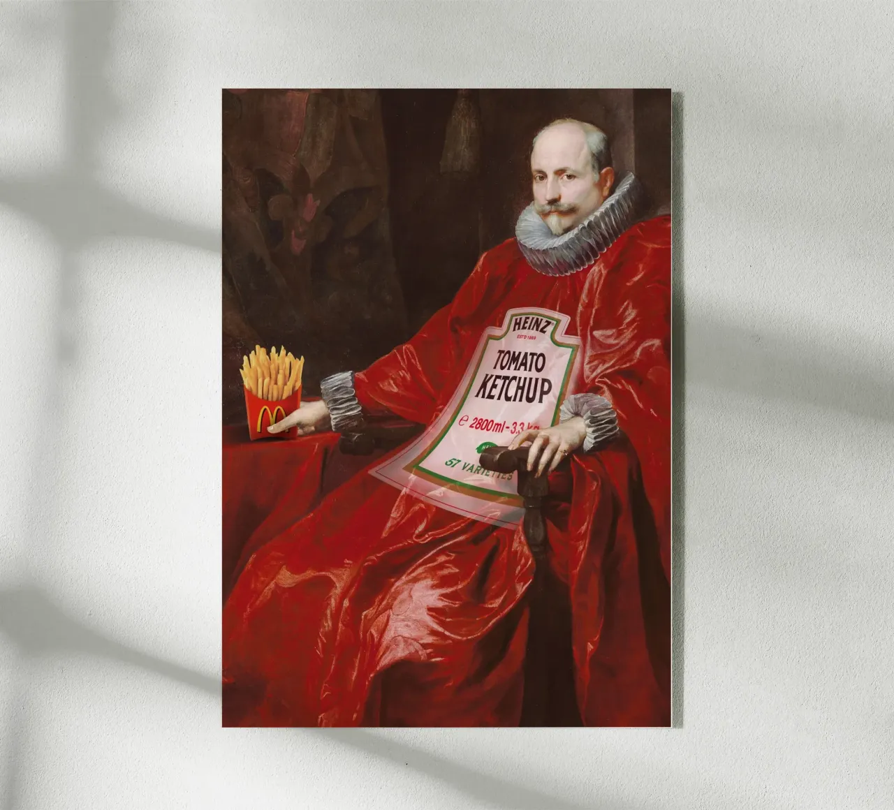 Sir Tomato acrylic glass by Dikhotomy