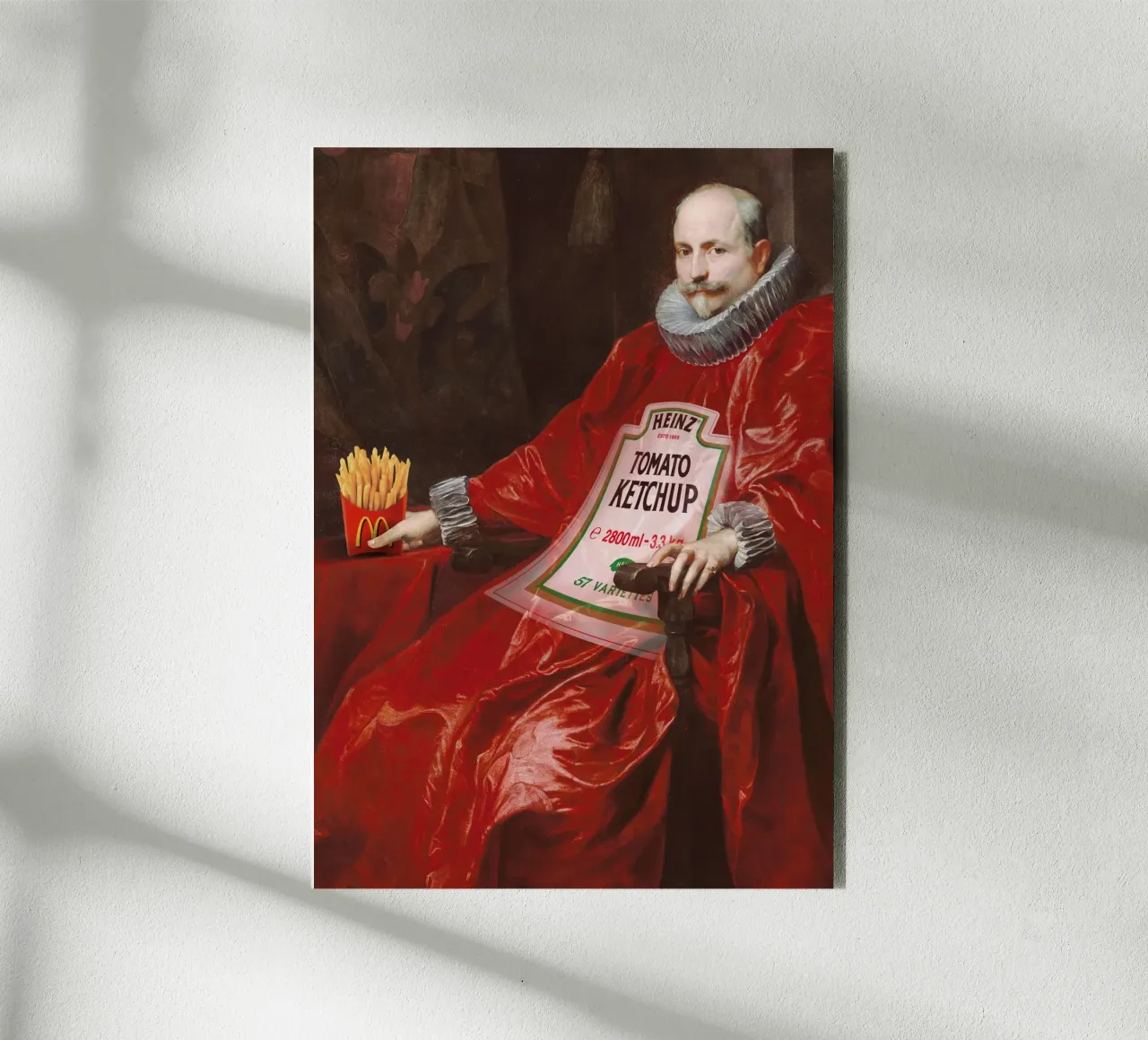 Sir Tomato alluminio dibond da Dikhotomy