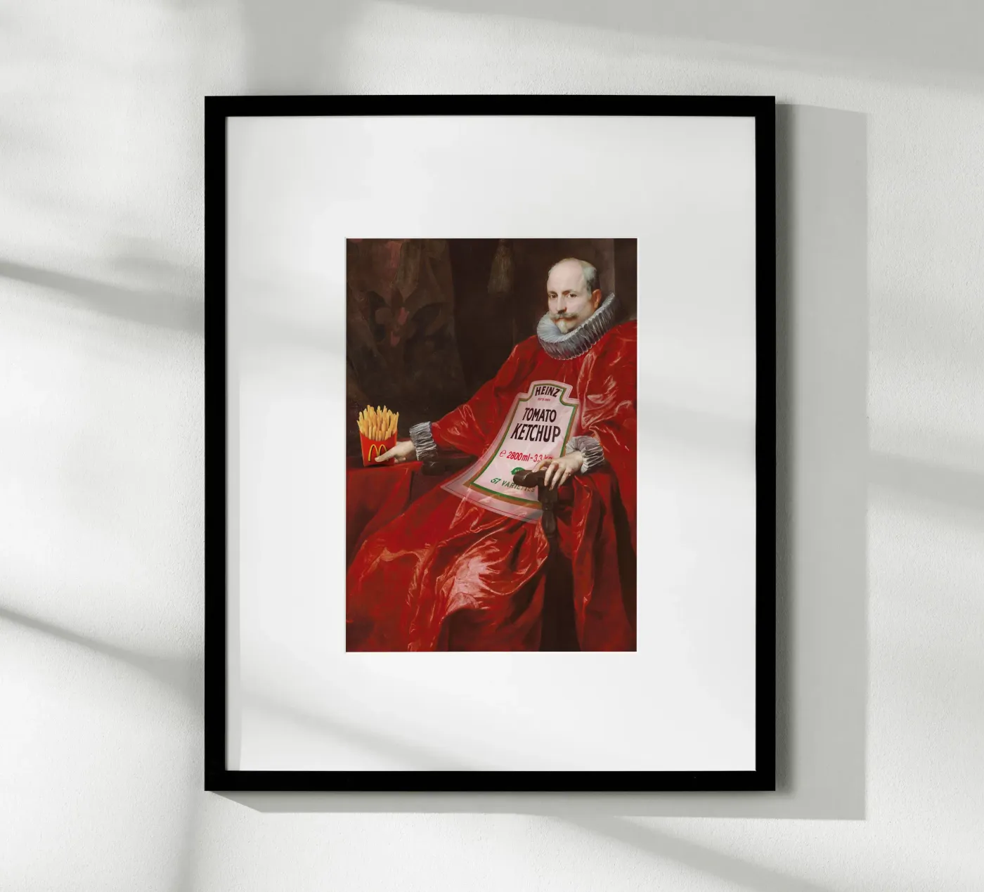 Sir Tomato poster van Dikhotomy