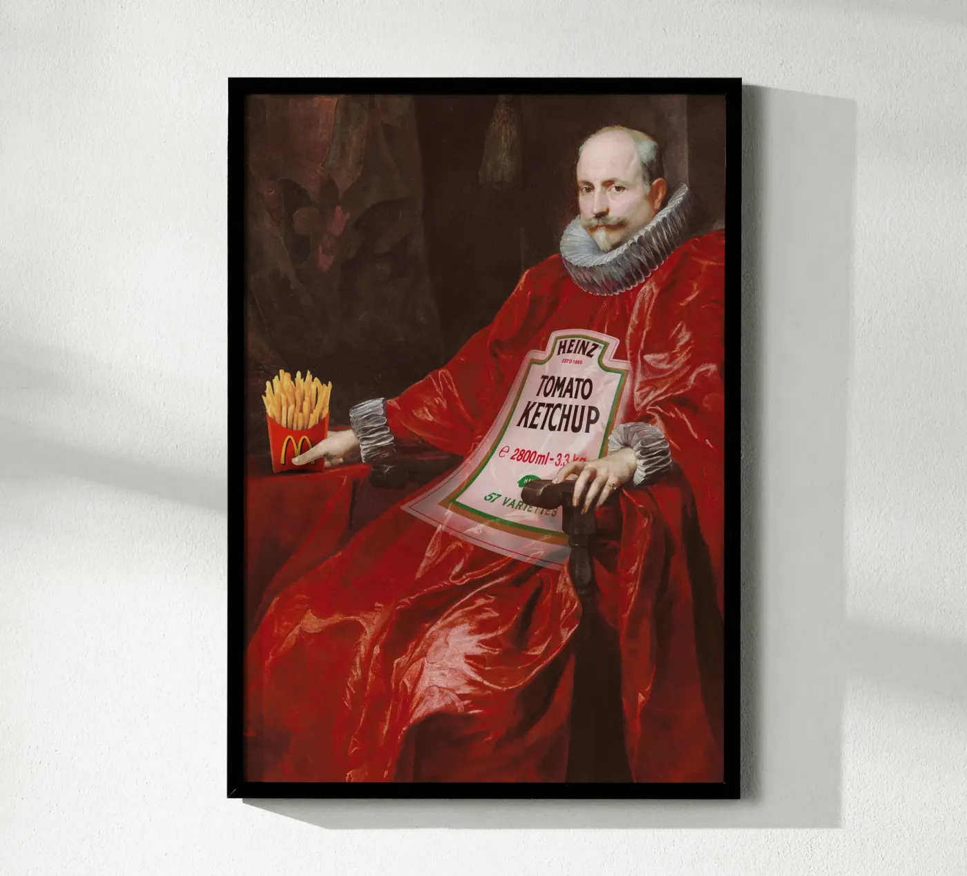 Sir Tomato poster van Dikhotomy